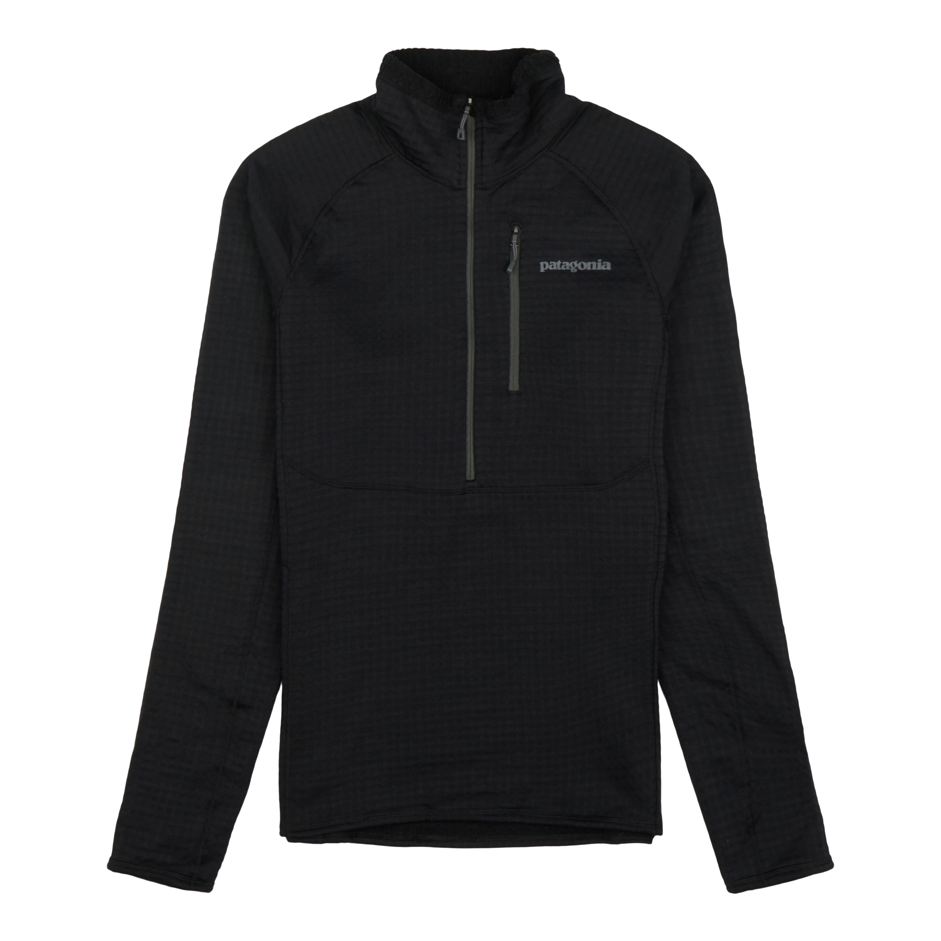 kuffert loft fysisk Patagonia Worn Wear Men's R1® Pullover Forge Grey - Used
