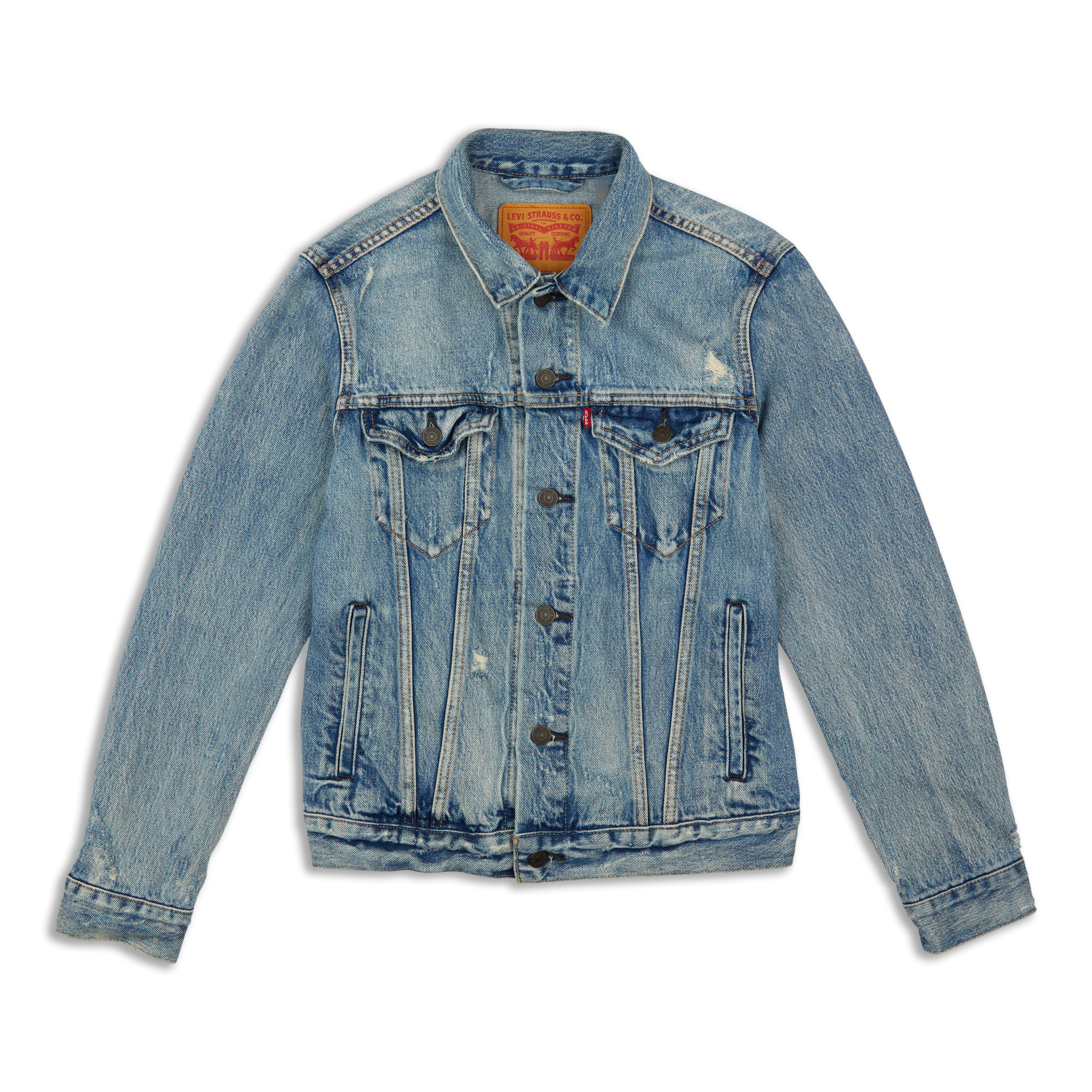 Levis Trucker Jacket Philco Destruction