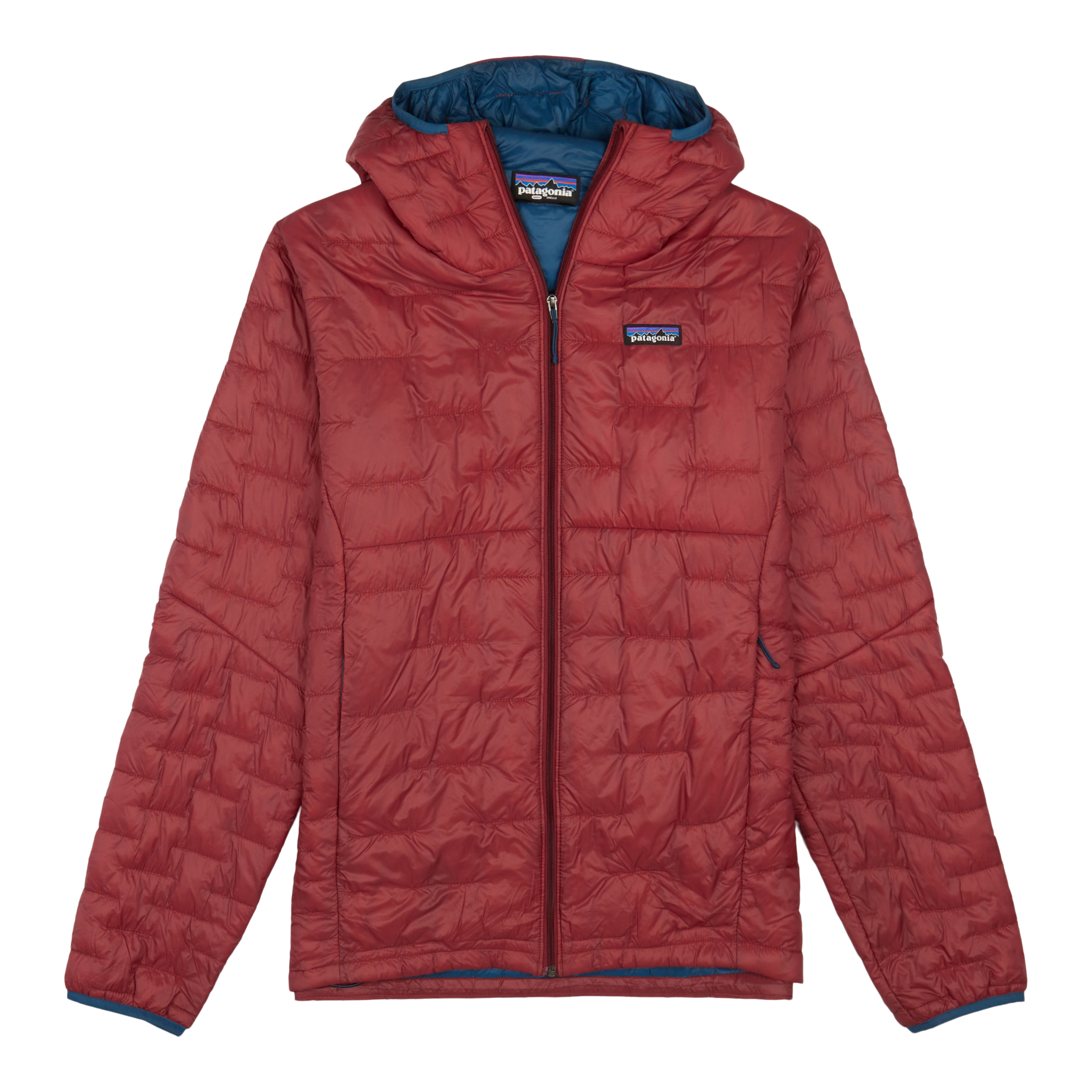 Patagonia Worn Wear Men's Micro Puff® Hoody Sequoia Red - Used