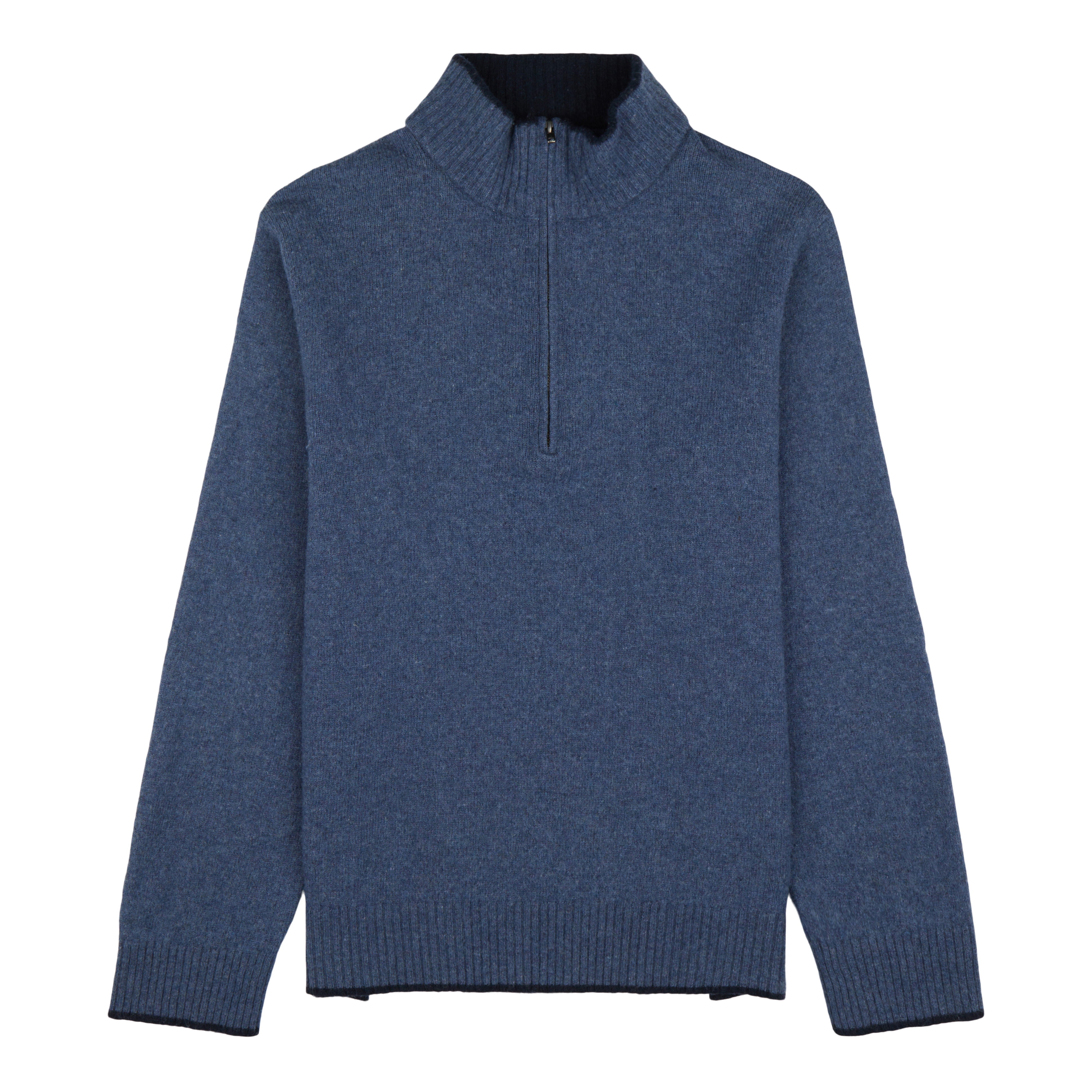 Patagonia Worn Wear Men's Merlow Wool 1/4-Zip Sweater Forge Grey