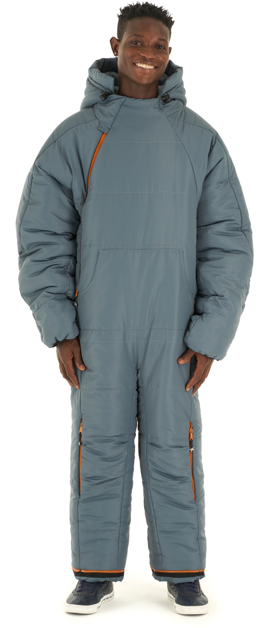 Selk Bag Lite Recycled Wearable Sleeping Bag, Medium - Foggy Blue