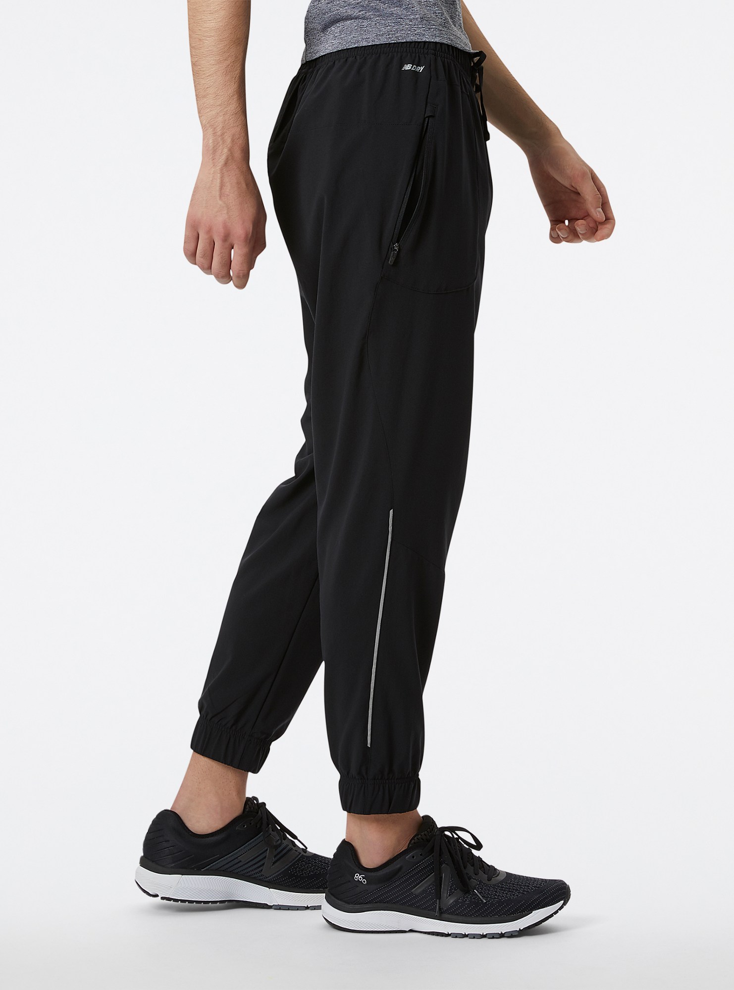 New Balance® Impact Run Woven Pant, L, Black, $85