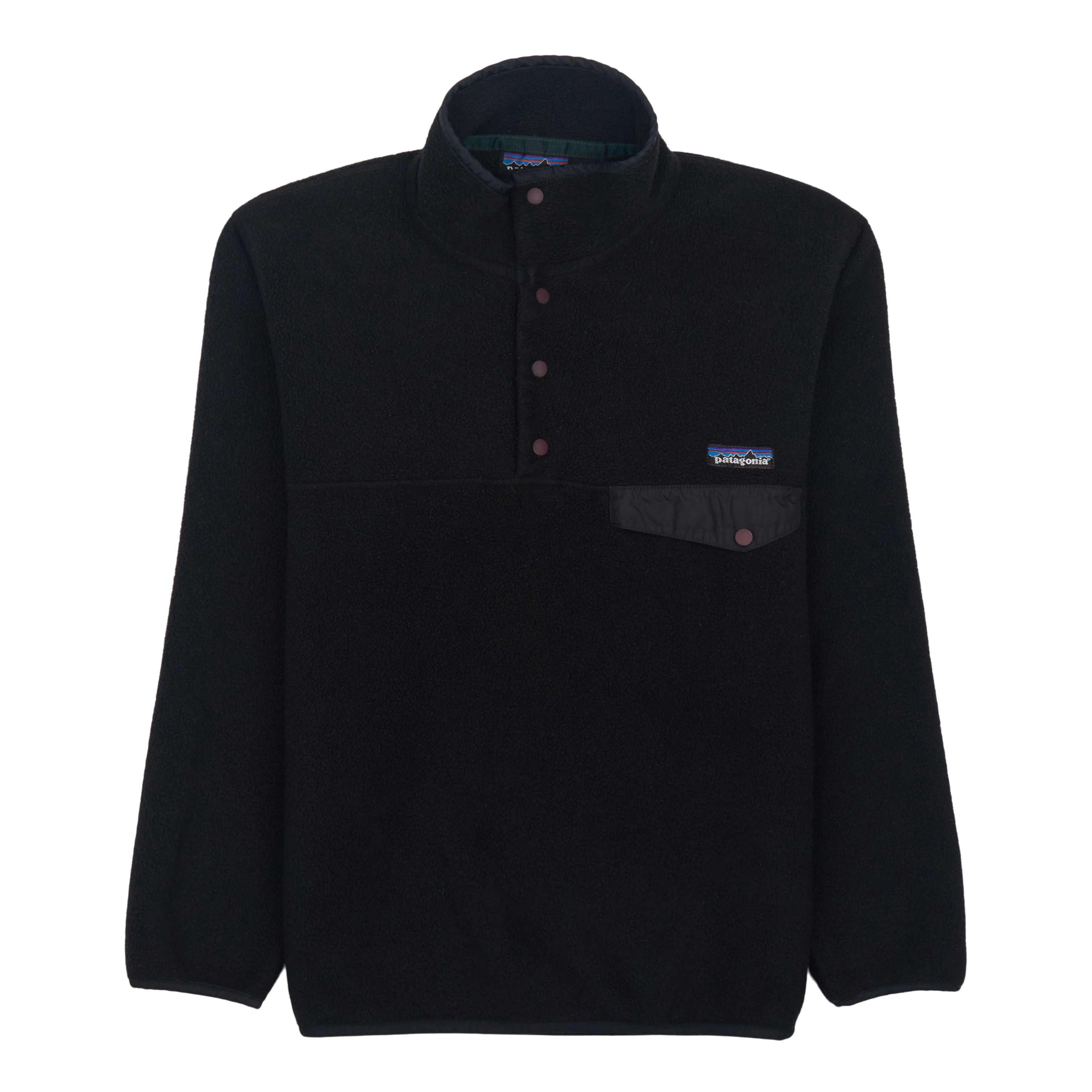 Patagonia Worn Wear Men's Synchilla® Snap-T® Pullover Black W