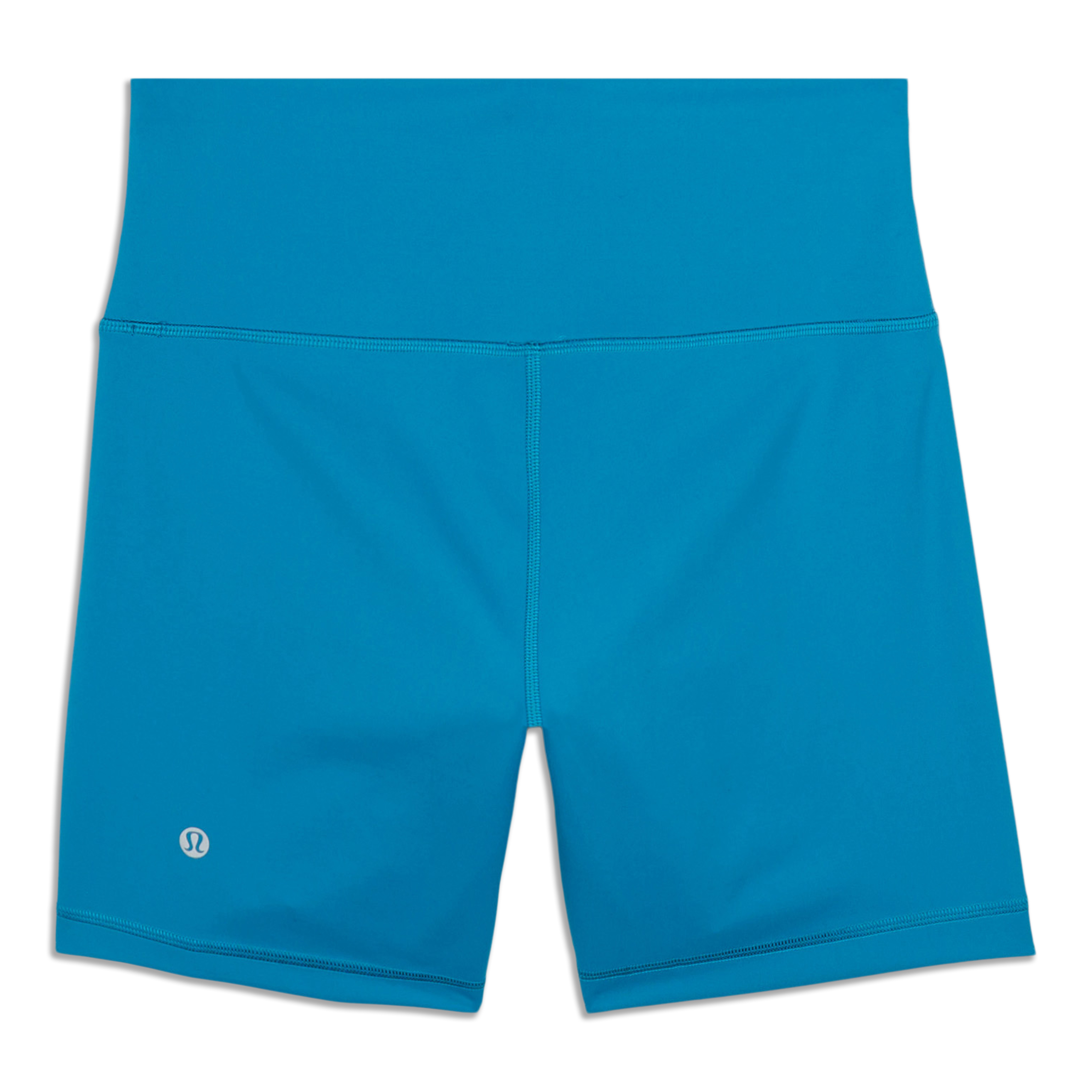 Lululemon Wunder Train Pocketed High Rise Short 6 - Crunch Teal Lagoon -  lulu fanatics