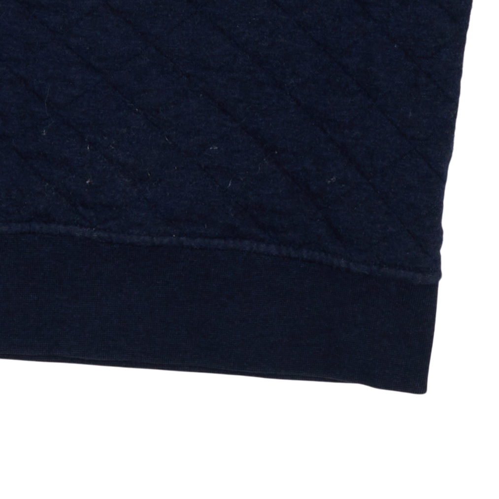 Patagonia Worn Wear Men's Cotton Quilt Snap-T® Pullover Navy Blue