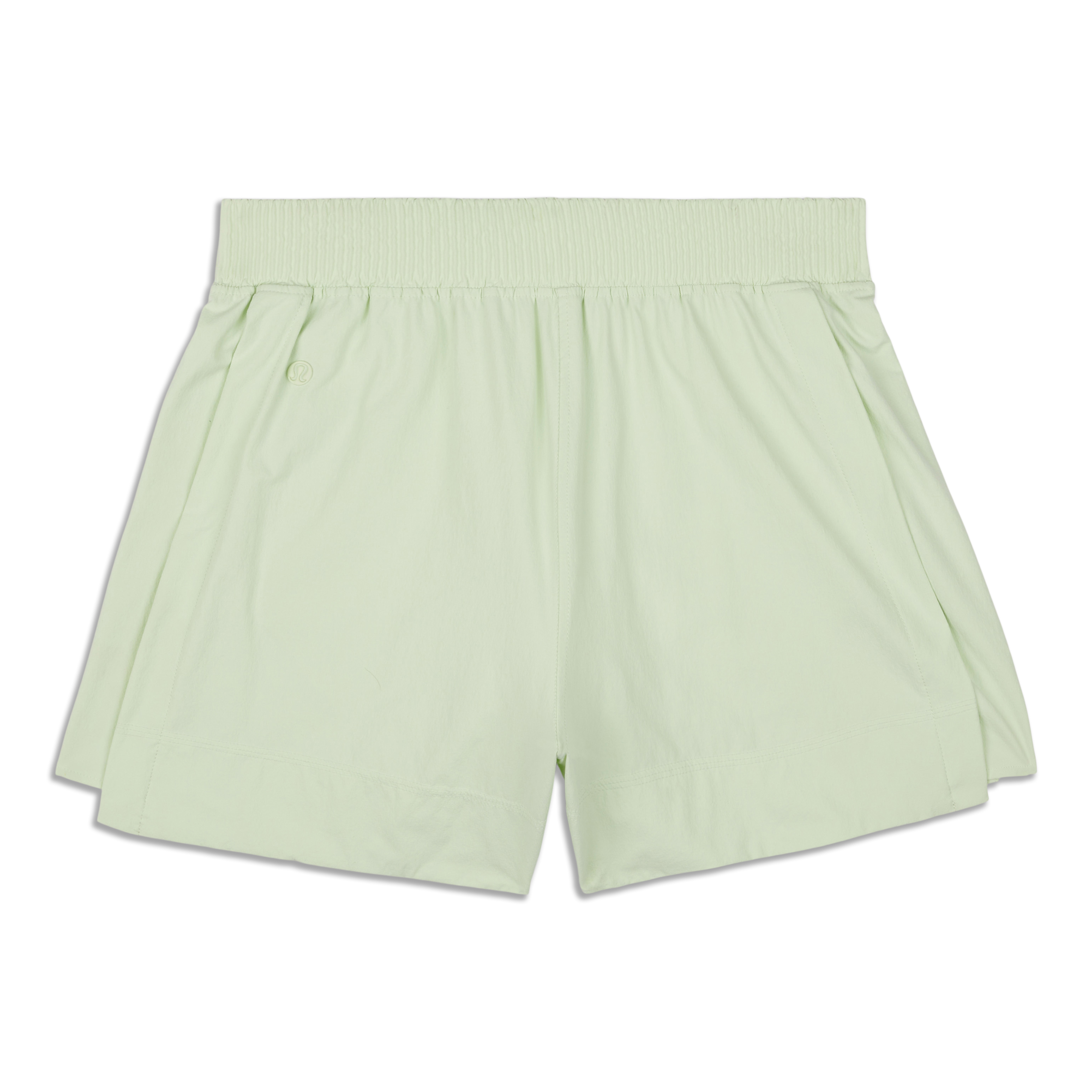 Stretch Woven Relaxed-Fit High-Rise Short 4