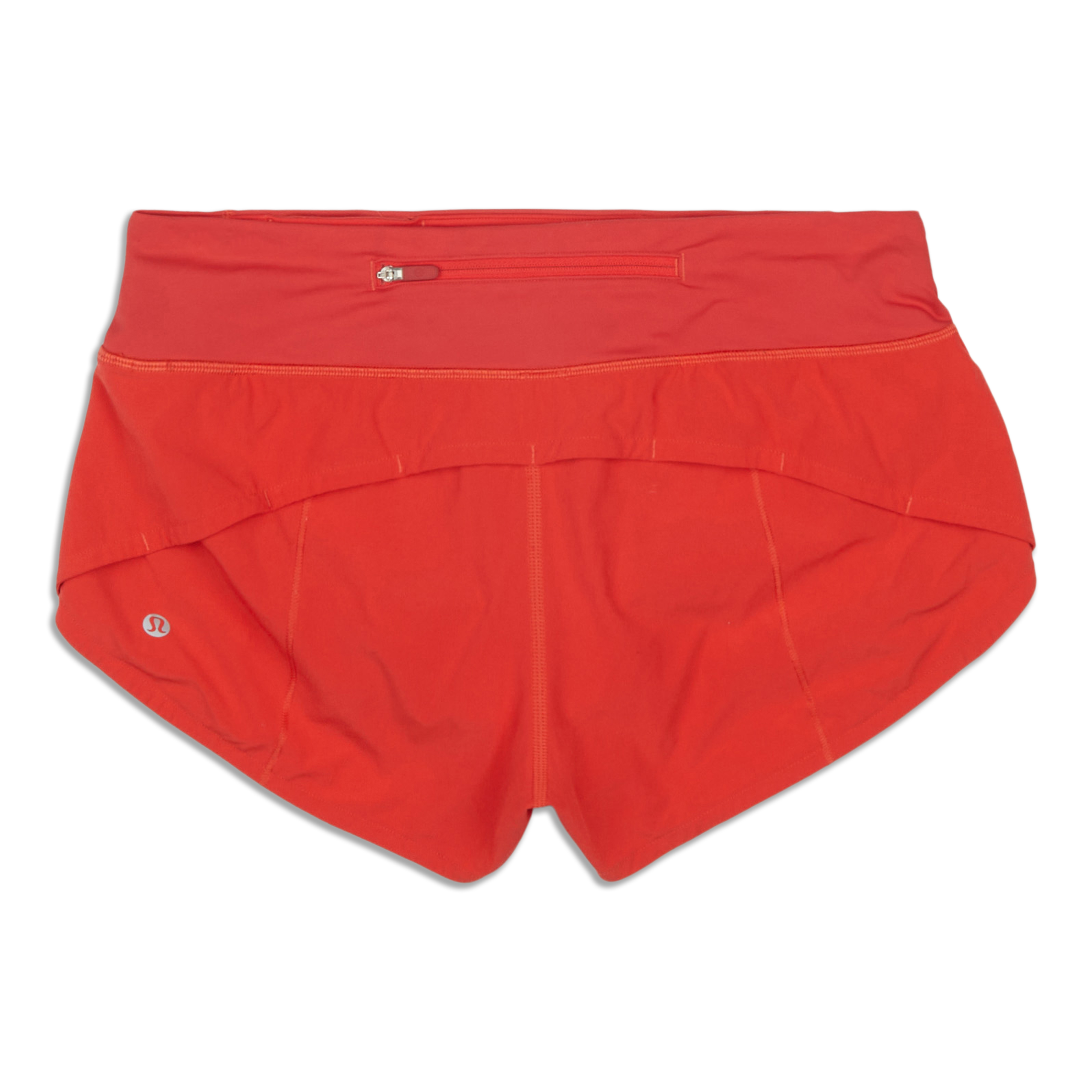 Lululemon Speed Up Low-rise Lined Shorts 2.5 In Highlight Orange
