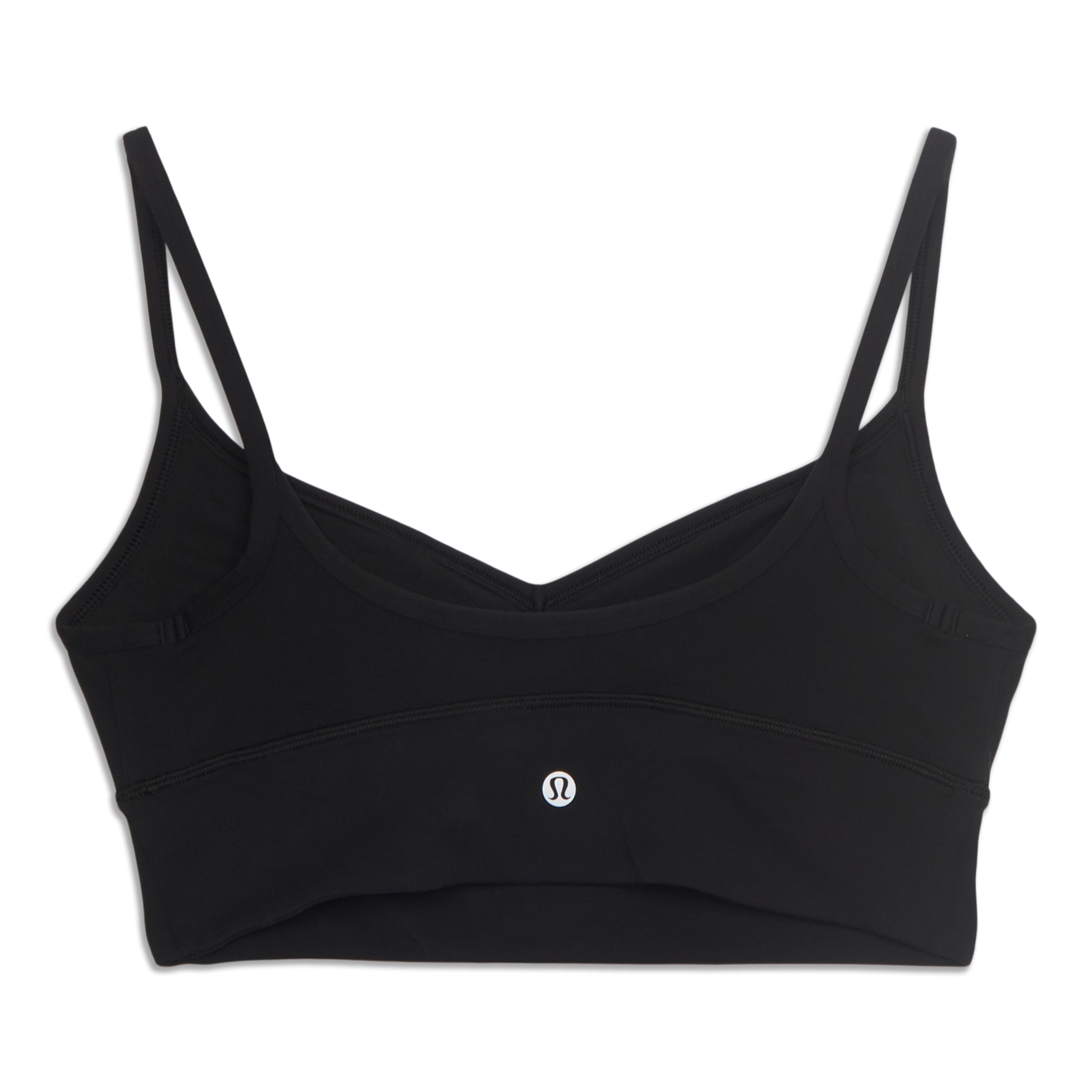 Lululemon Ebb to Street Racerback Bra *Shine - Black / Silver