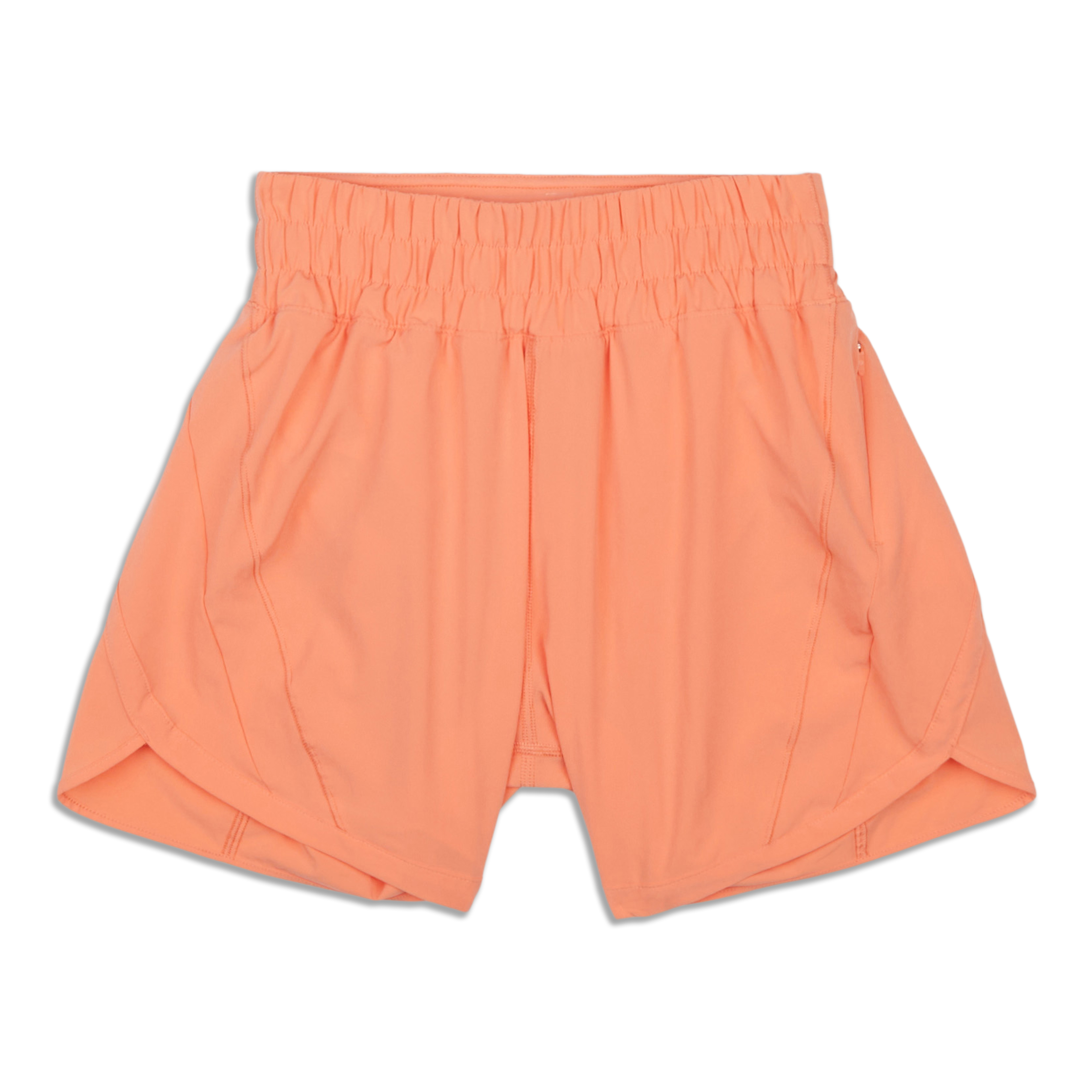 Lululemon Athletic Running Pull On Shorts Womens Size 10 Pink Orange