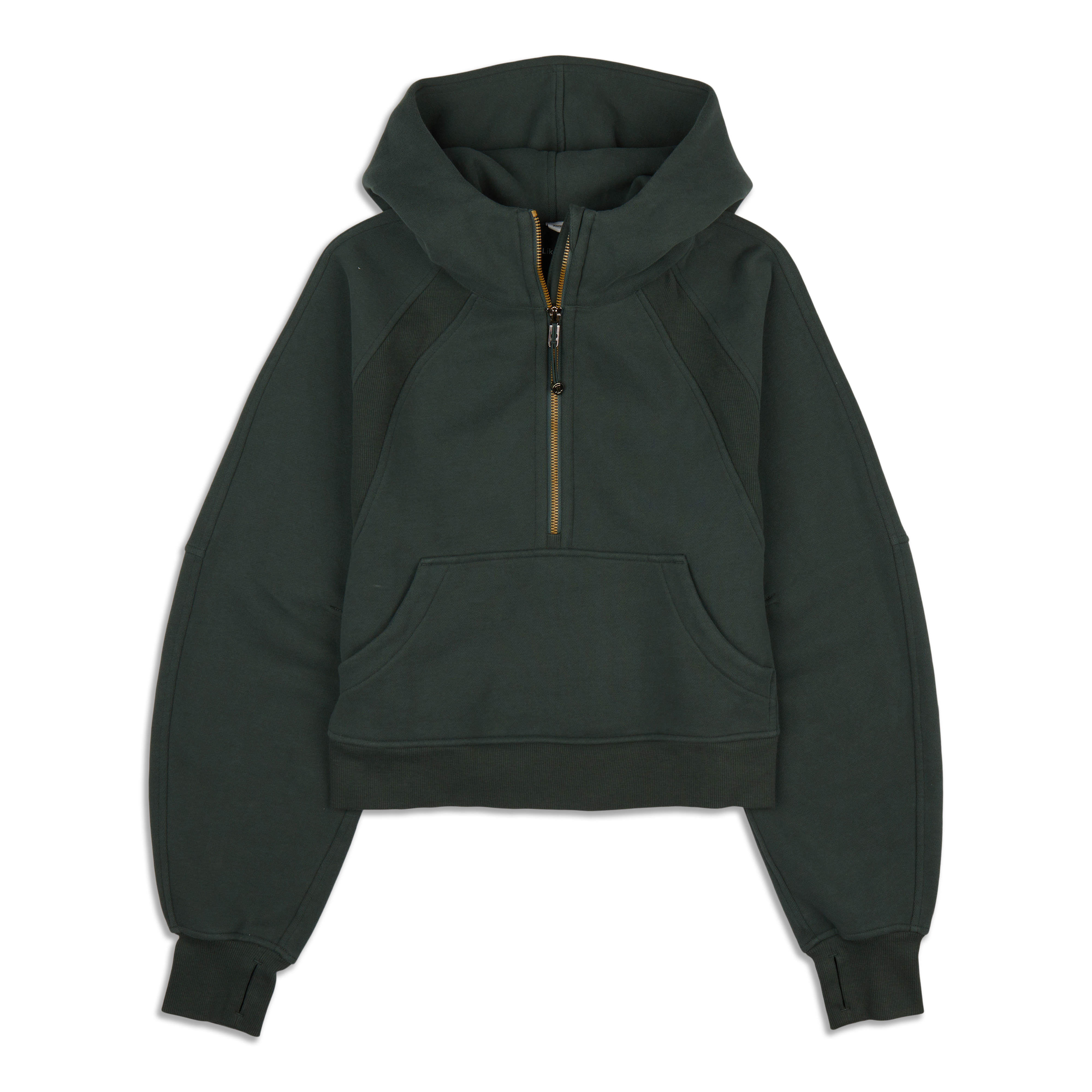 Scuba Oversized Half-Zip Hoodie - Resale