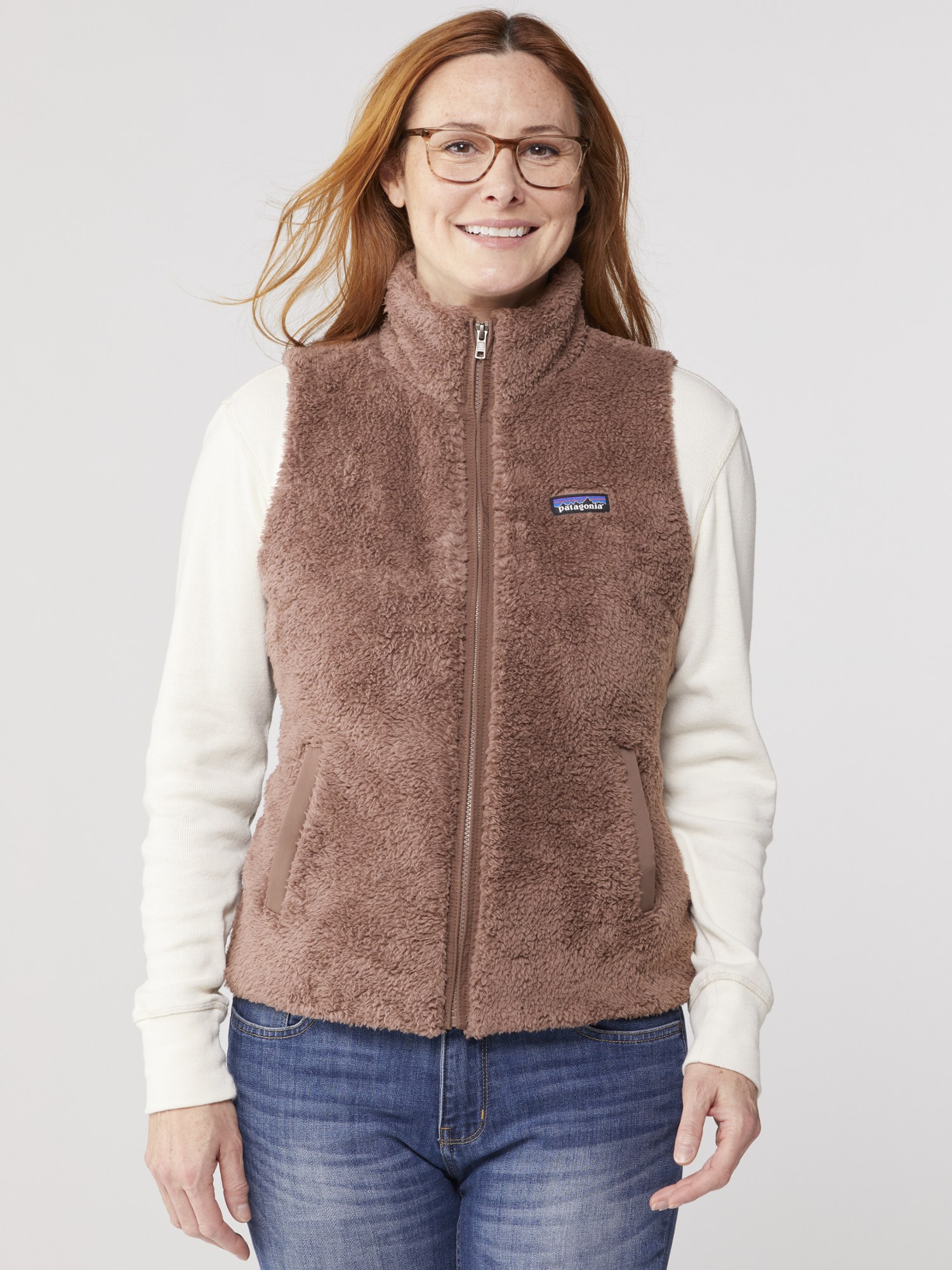 Women's Los Gatos Fleece Vest - Dusky Brown - (Past Season) - Ramsey Outdoor