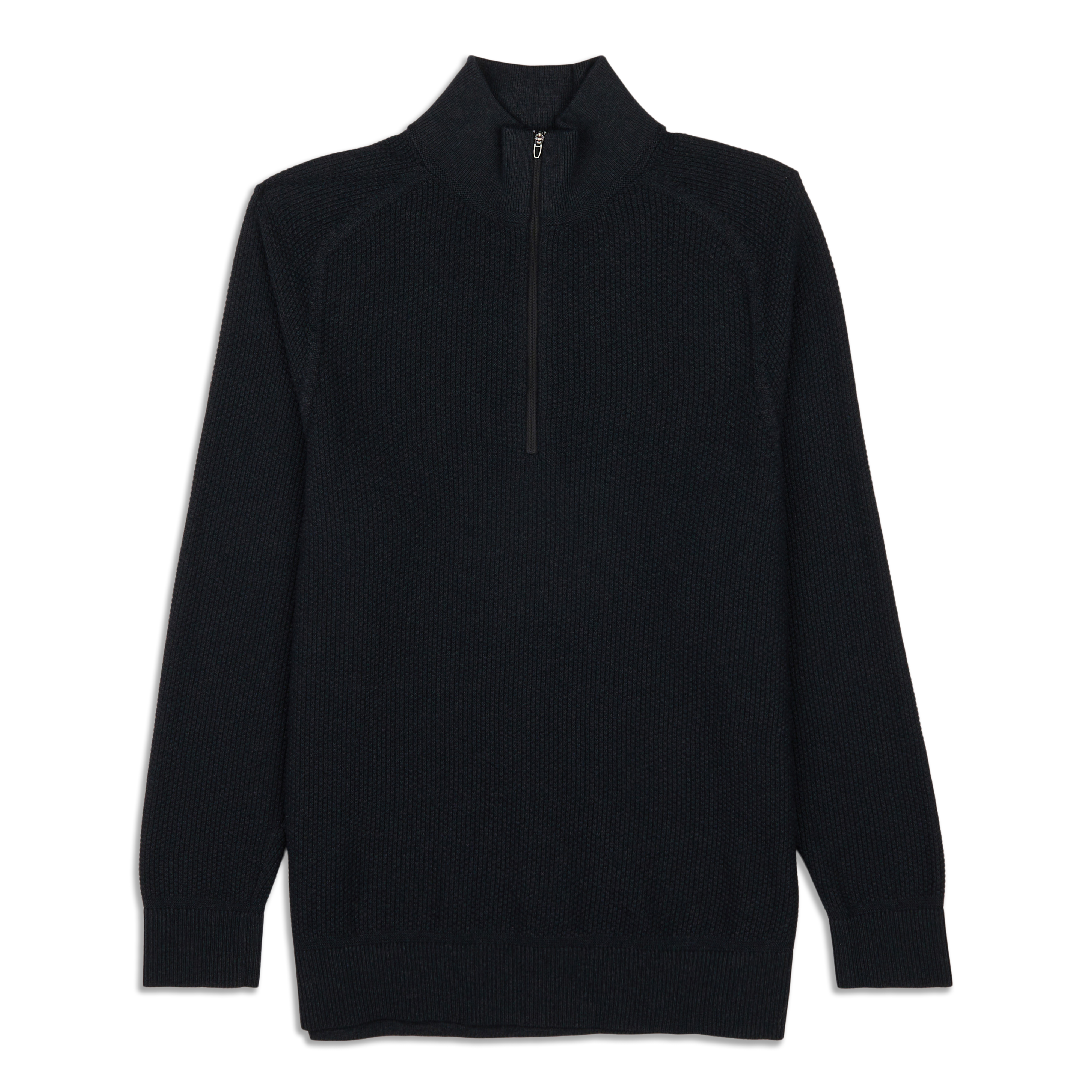 Lululemon athletica Textured Knit Half-Zip Sweater