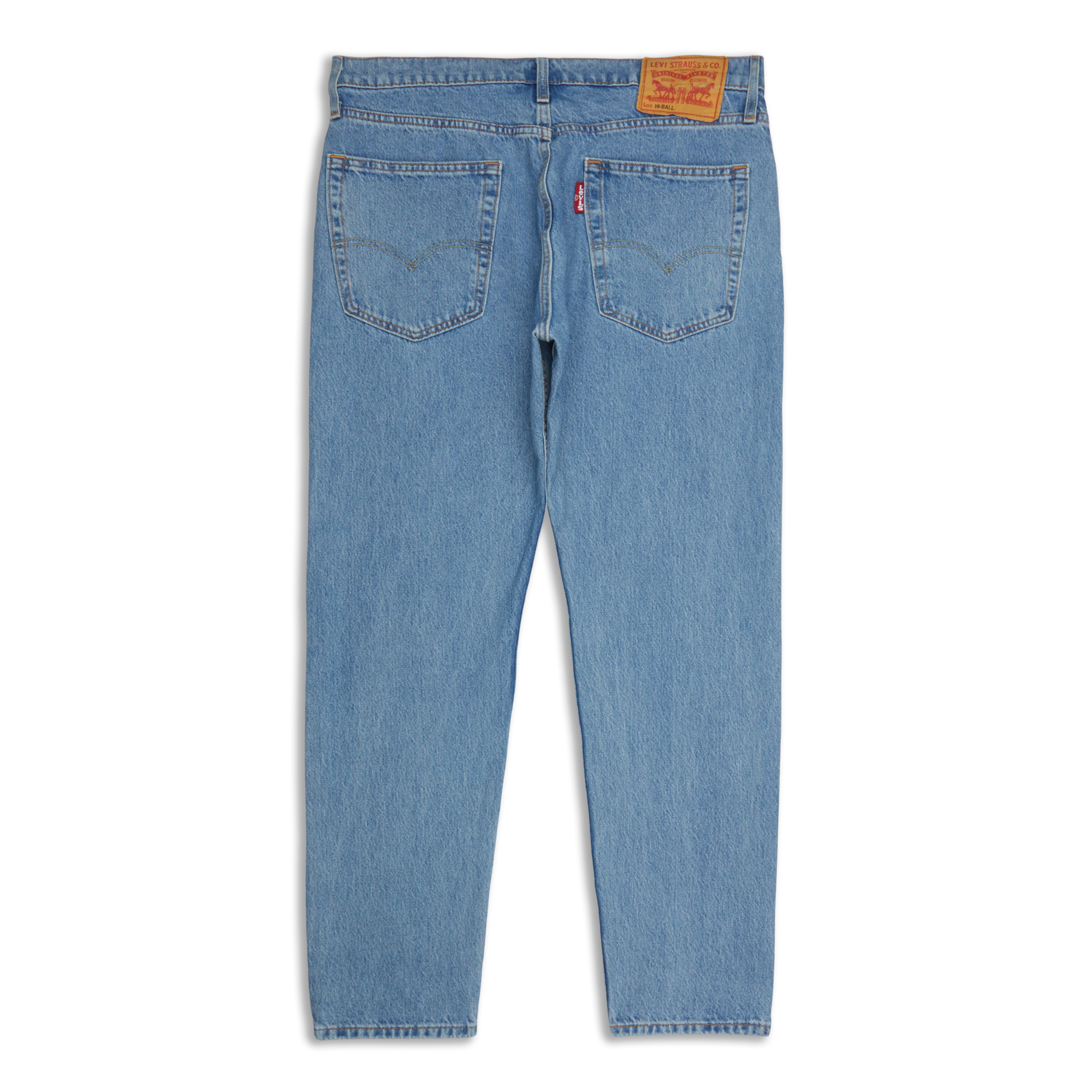 Hi-ball Roll Moto Men's Jeans - Light Wash