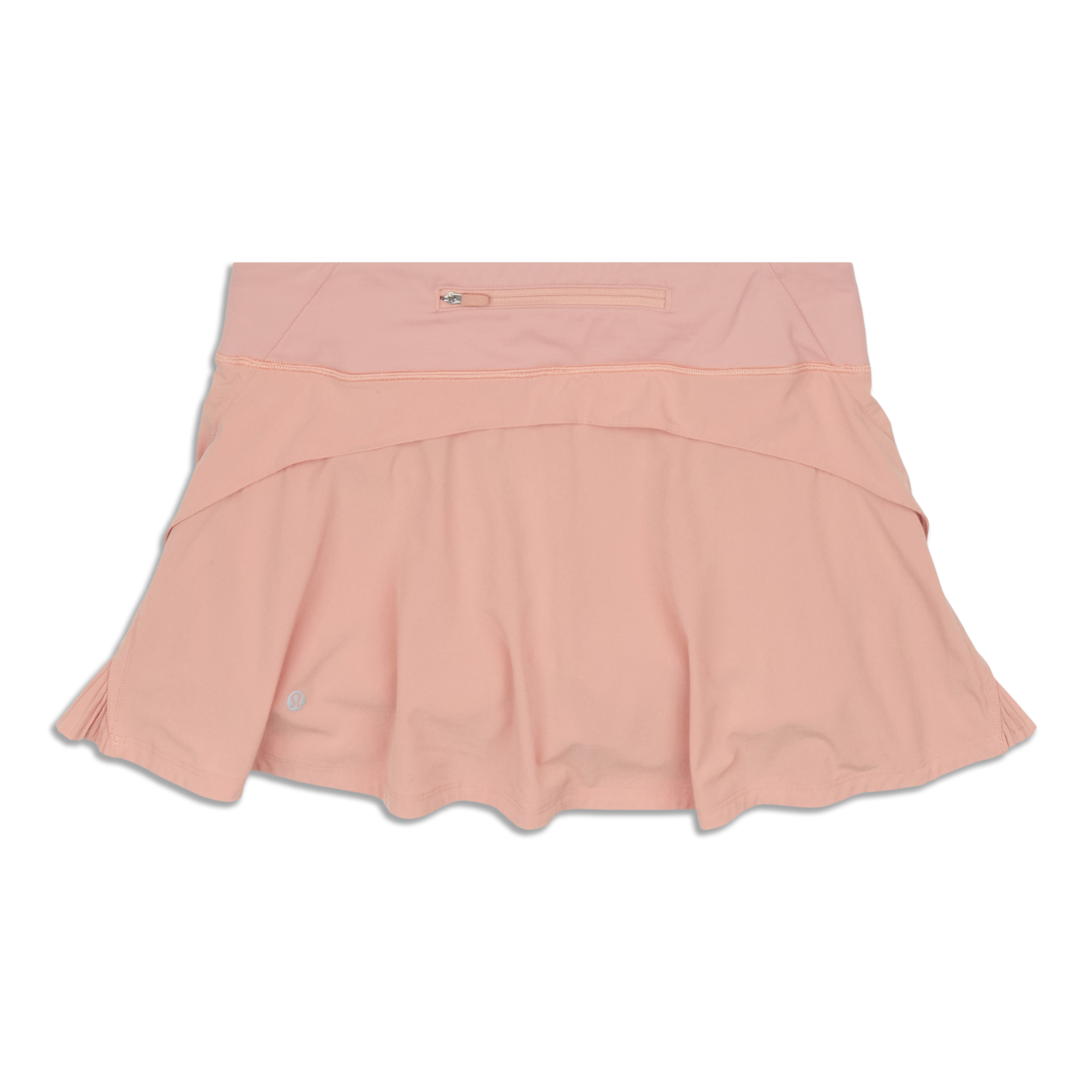 Tiered Pleats High-Rise Tennis Skirt