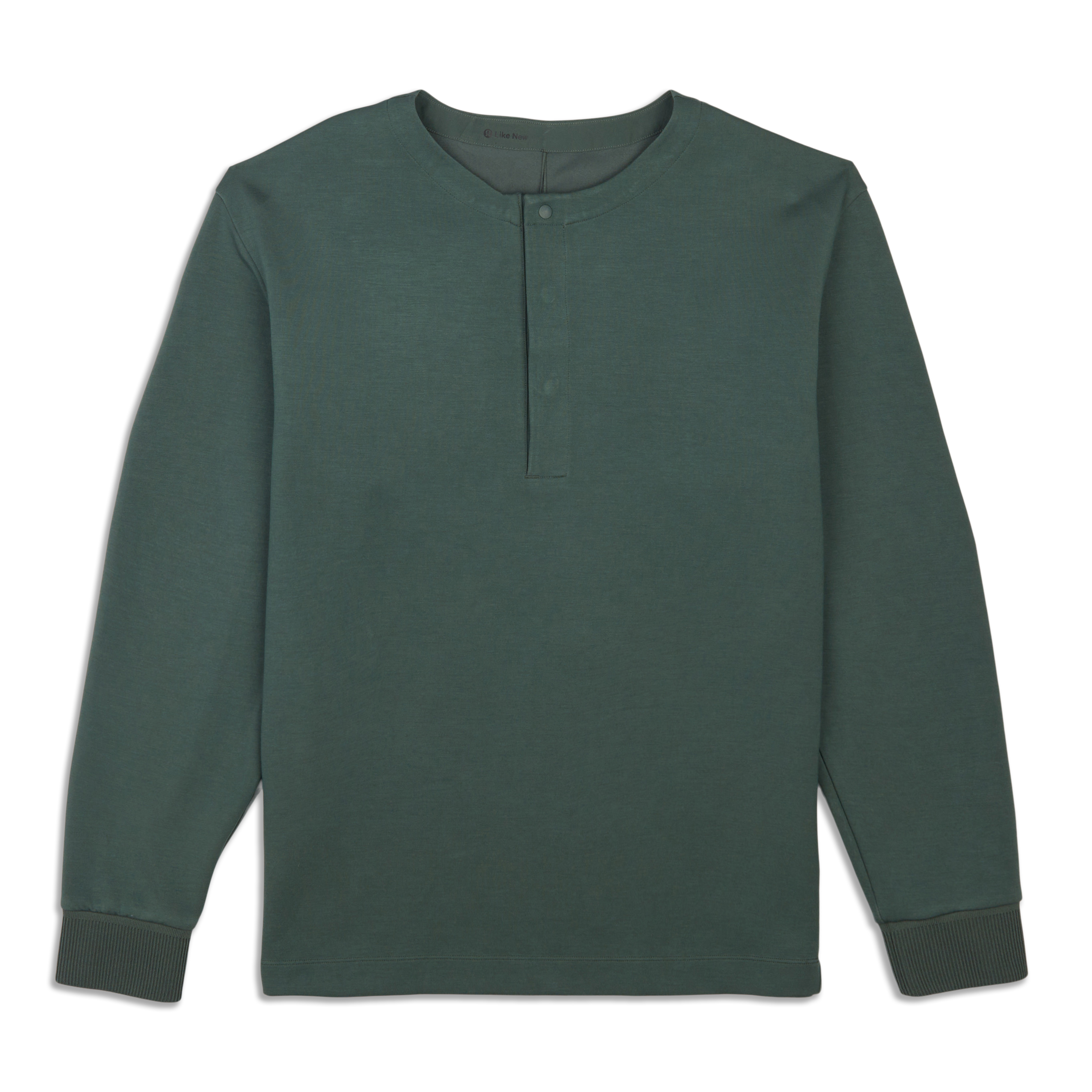 Softstreme Oversized-Fit Long-Sleeve Henley - Resale