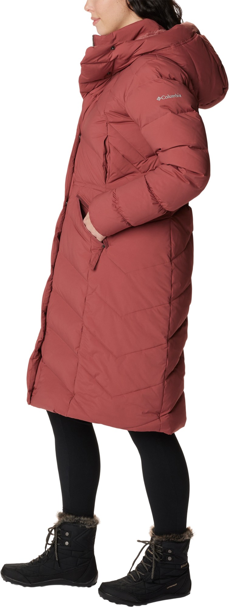 Hood Columbia Ember Springs Long Down Jacket Review Columbia
