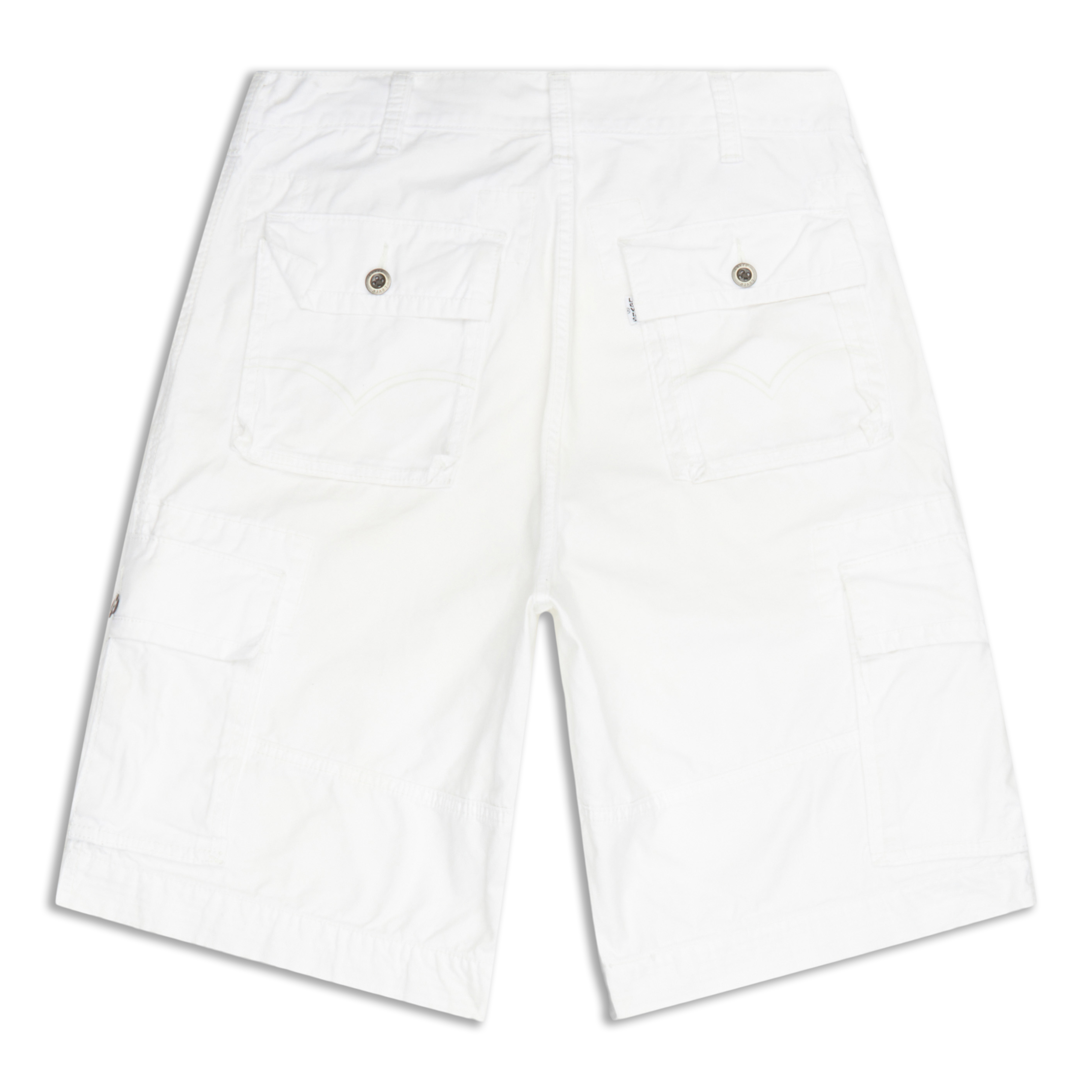 Levis Squad Cargo Shorts White