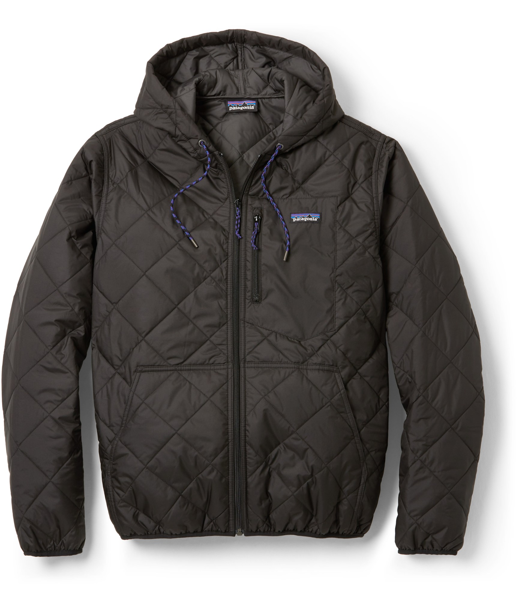 Used Patagonia Diamond Quilted Insulated Bomber Hoodie REI Co op
