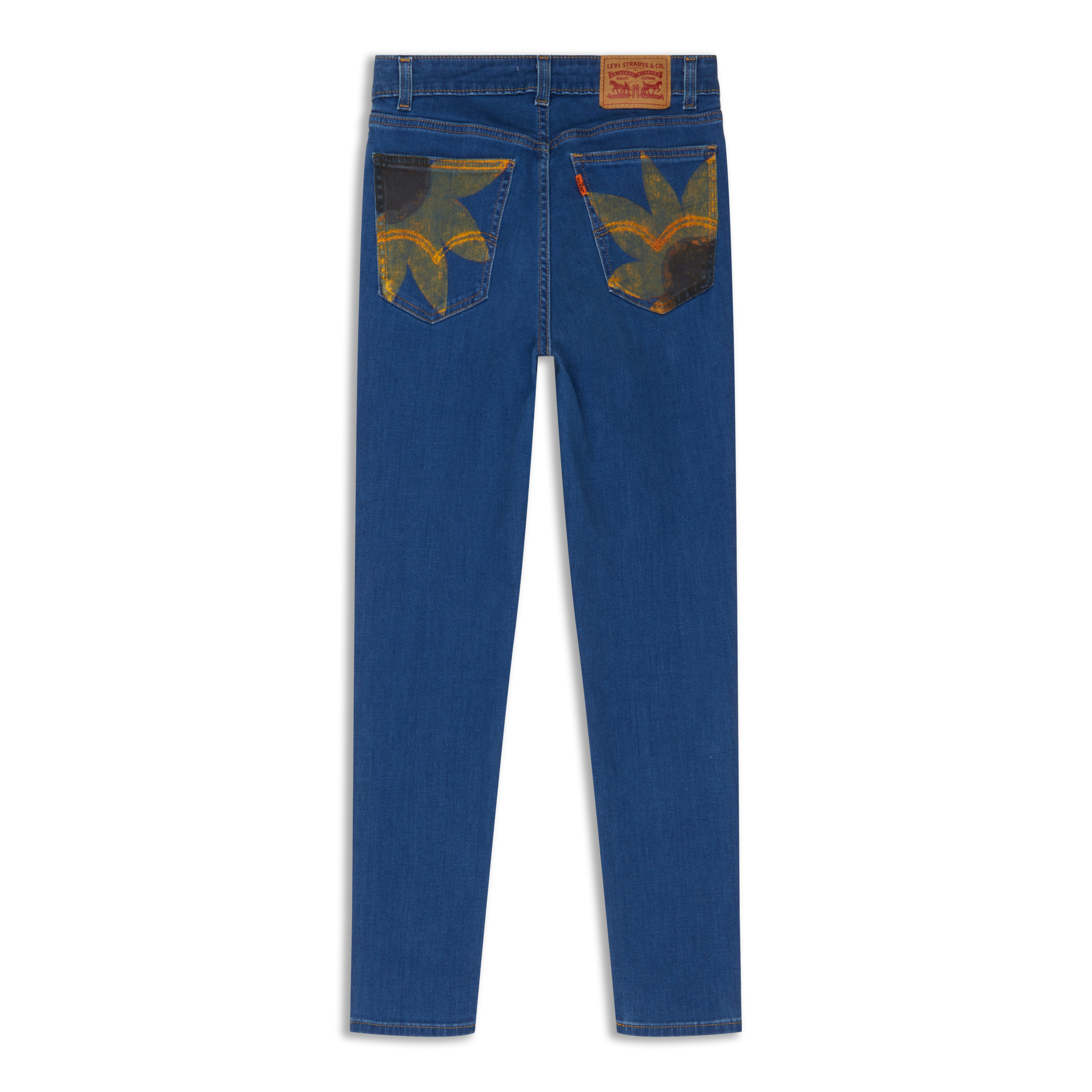 Levis Orange Tab 721 Vintage High Rise Skinny Women's Jeans Indigo