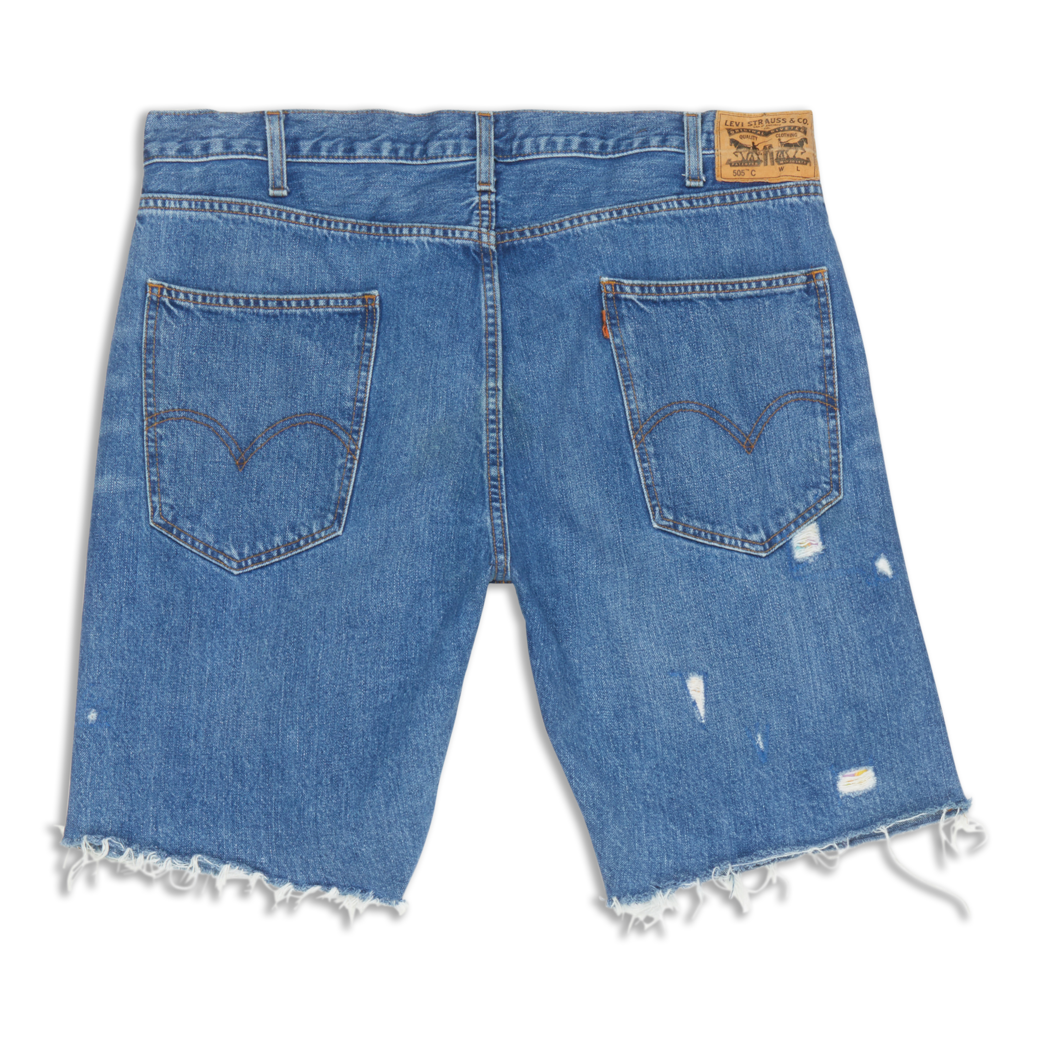 Thrift and Vintage Levi's Jean Shorts Thrift and Vintage Levi's Jean Shorts
