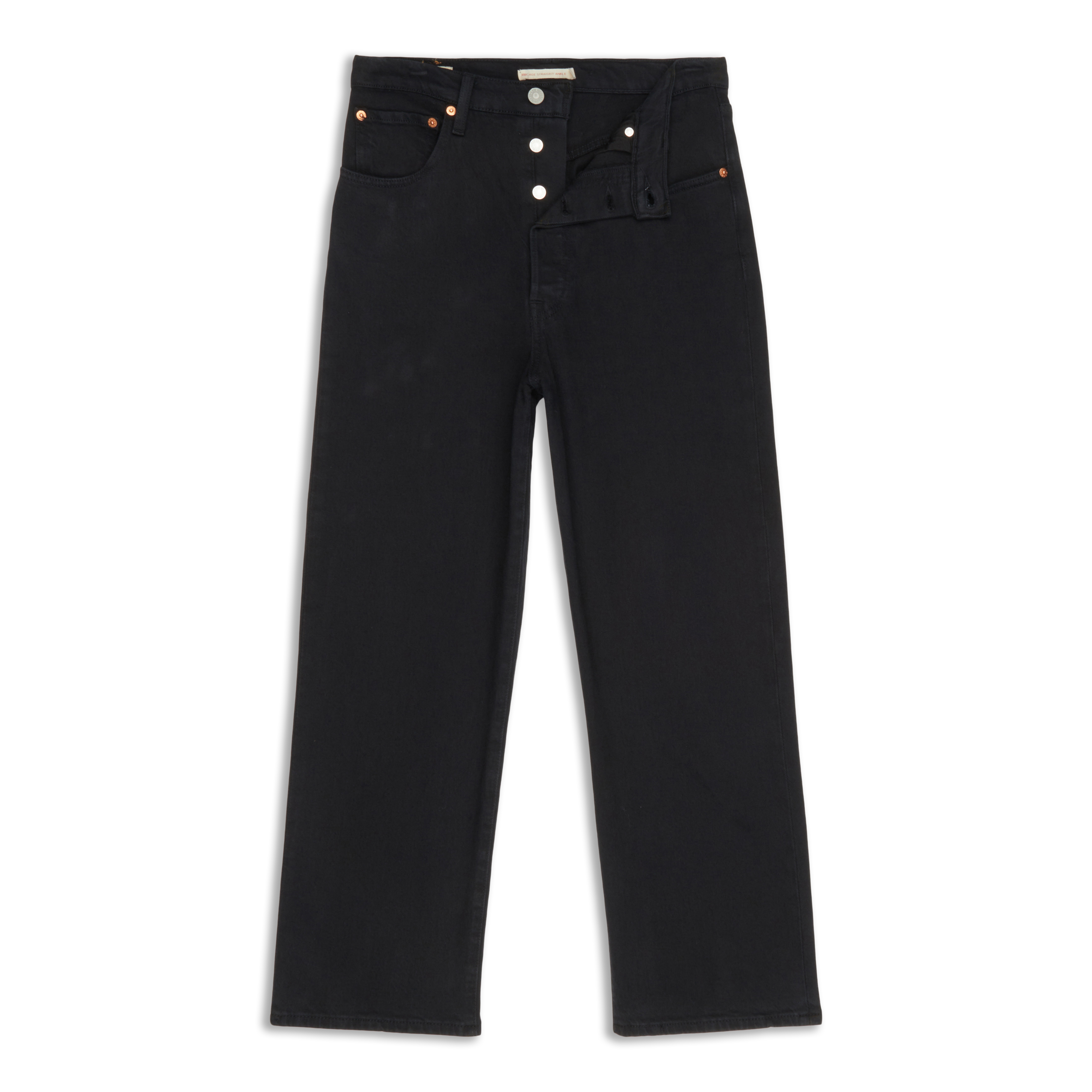 パンツ RIBCAGE STRAIGHT ANKLE BLACK HEART .19 Ribcage Straight Jeans – General Pants Co.