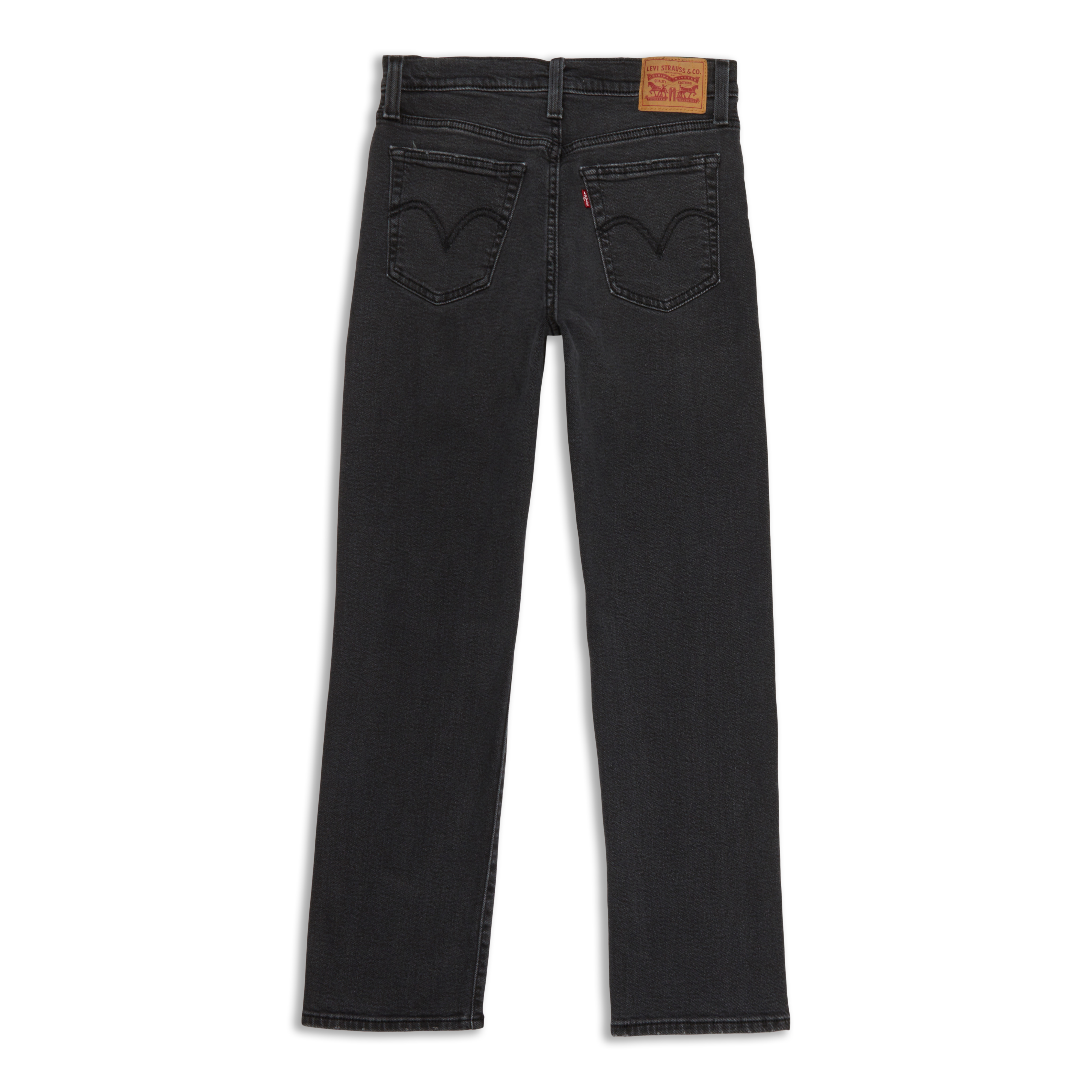 ★★ ★★ Women's Signature 90s Straight Fit Blac Signature by Levi Strauss & Co. Women's Curvy Straight Jeans