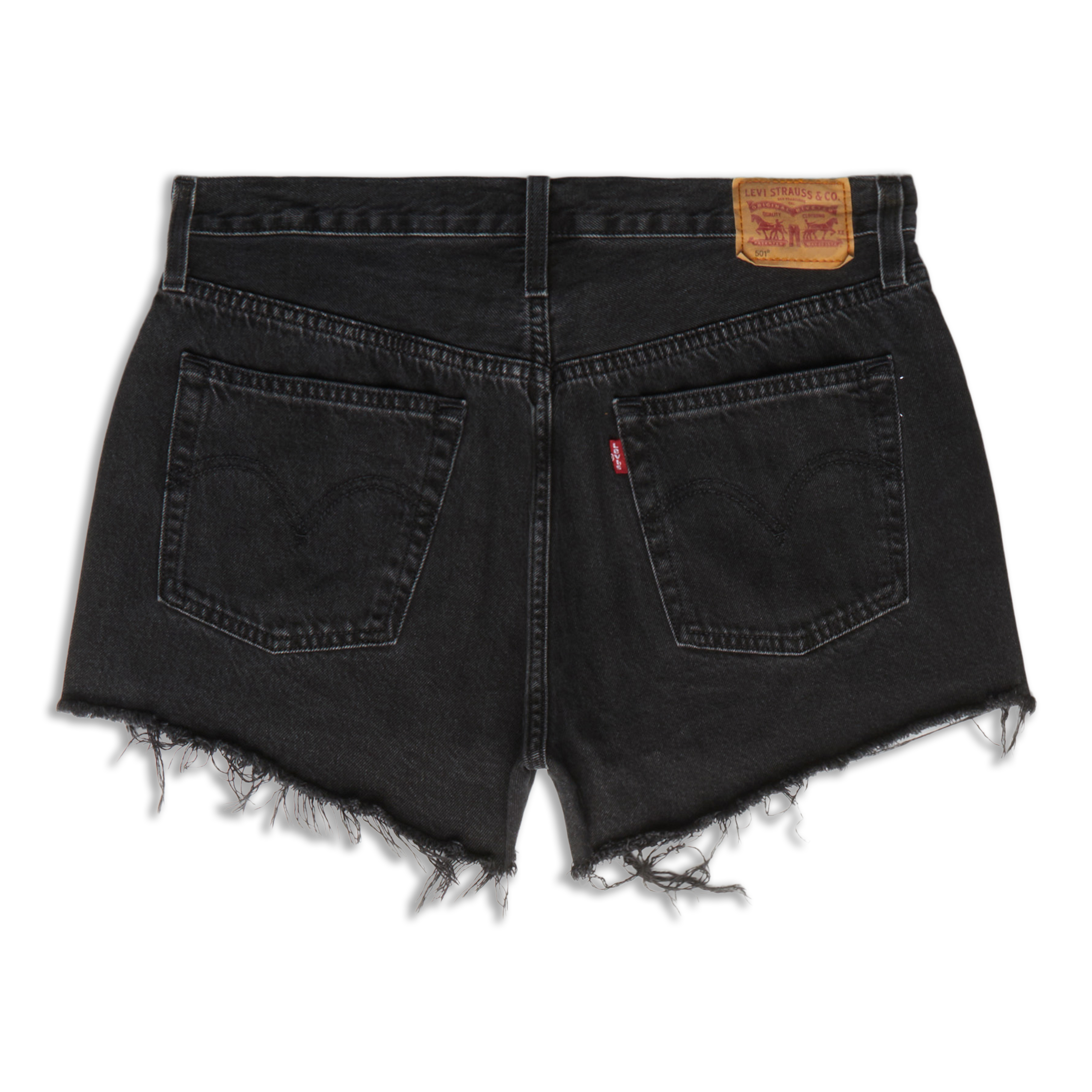 Vintage Levi's 534 Blue Jean's Denim Cut off Shorts Blue