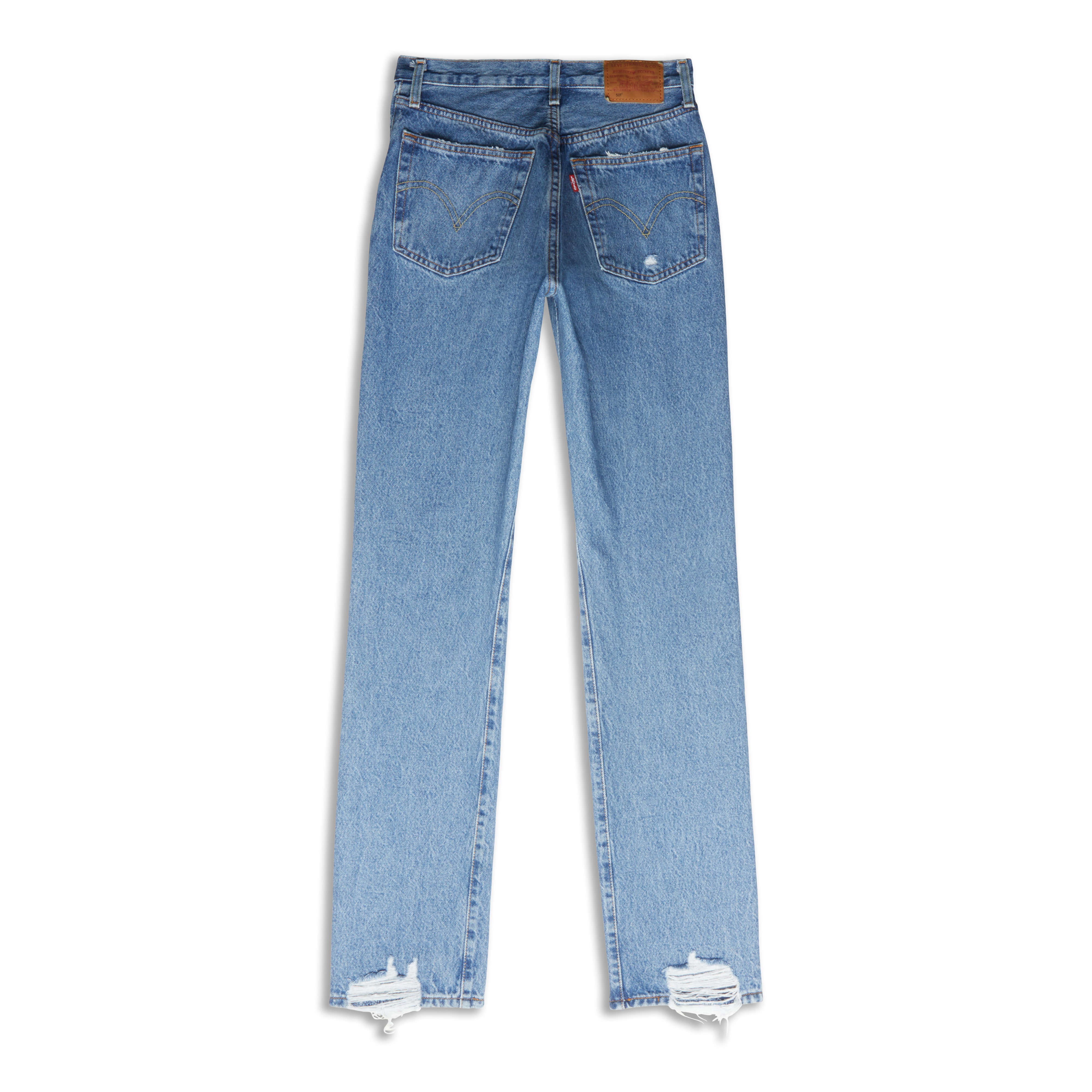 Denim Levis 501 Pacific Ocean Blue 90s Western Levis 501 Cowboy
