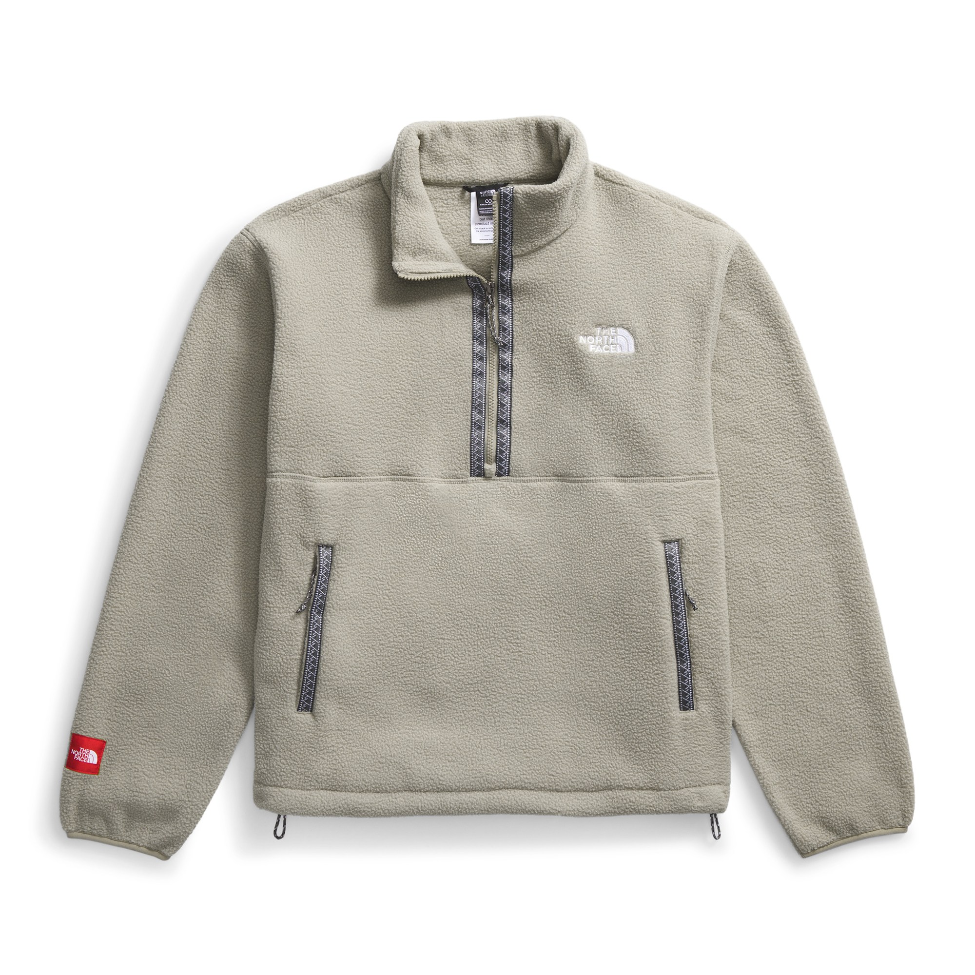 ☆THE NORTH FACE☆ Kinetic Fleece Sweatshirt MELANGE GREY The North Face Dotknit Thermal 1/4-Zip Fleece Mid-Layer