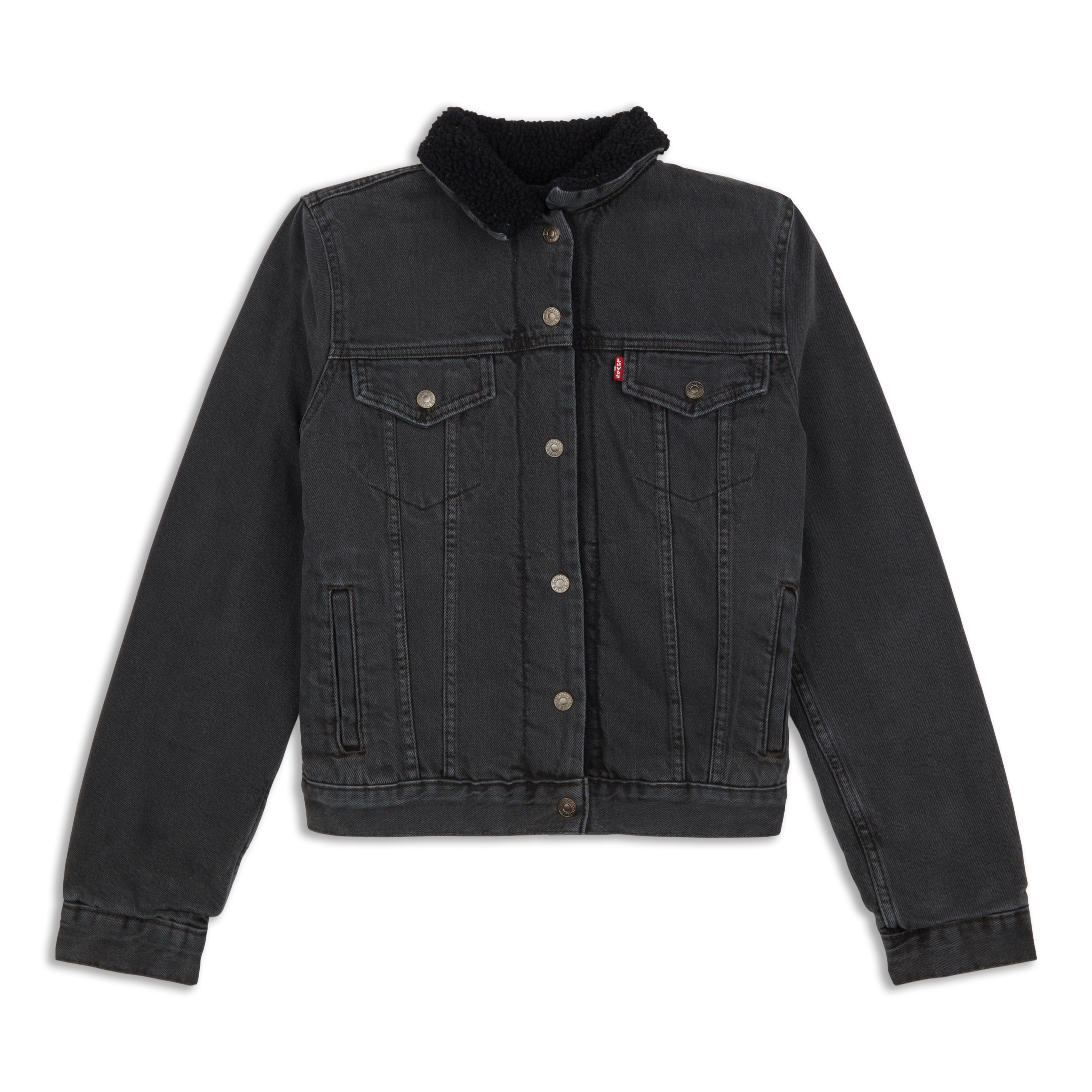 将*吉様 Supreme x Levi's Fleece Trucker Jac Supreme Levi's Fleece Hooded Trucker Jacket Blue Men's