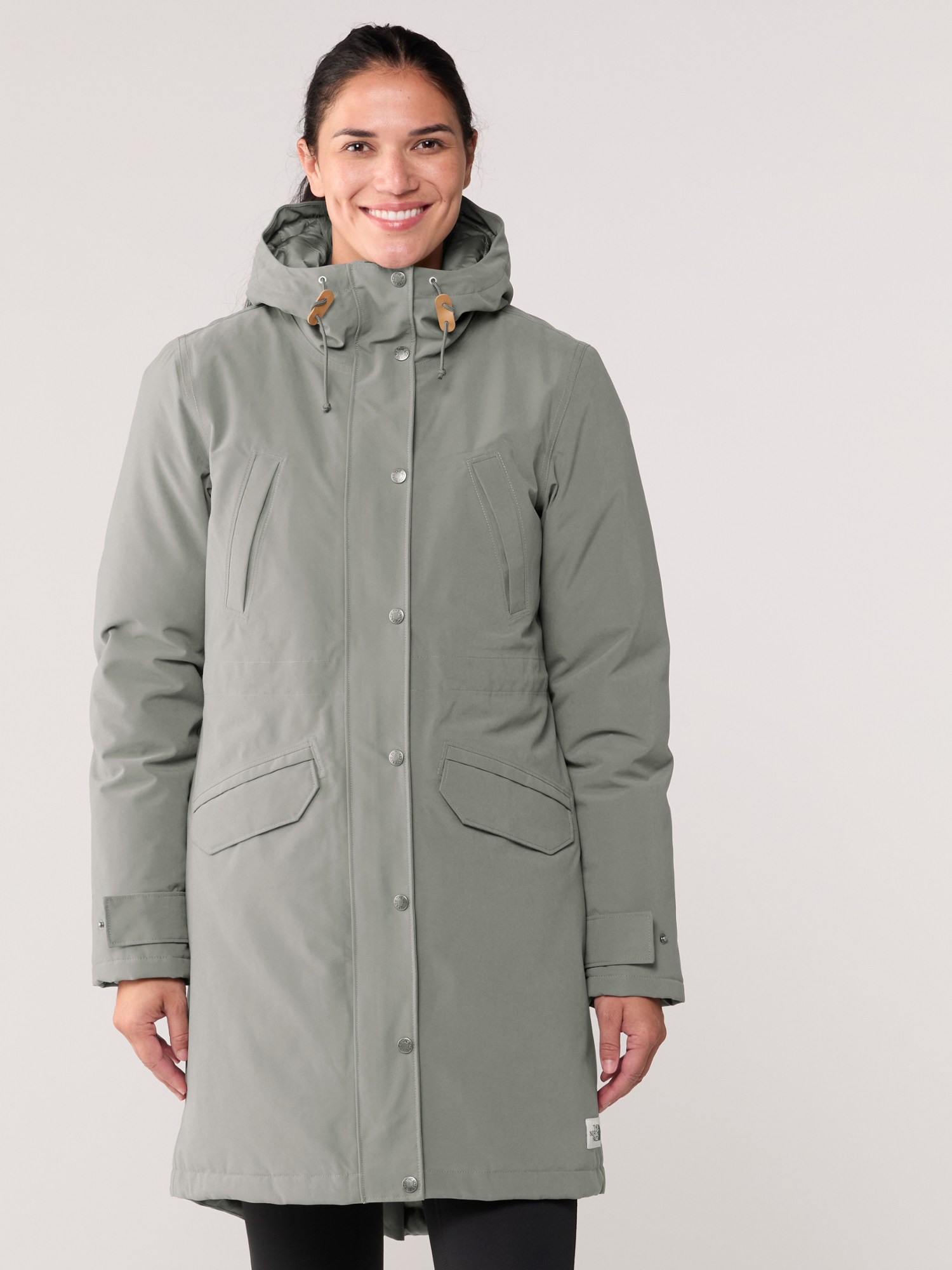 ダウンジャケット・コート THE NORTH FACE Women's Marana Down ParkaDARK GRAY w-clp-jackets-vests_resize