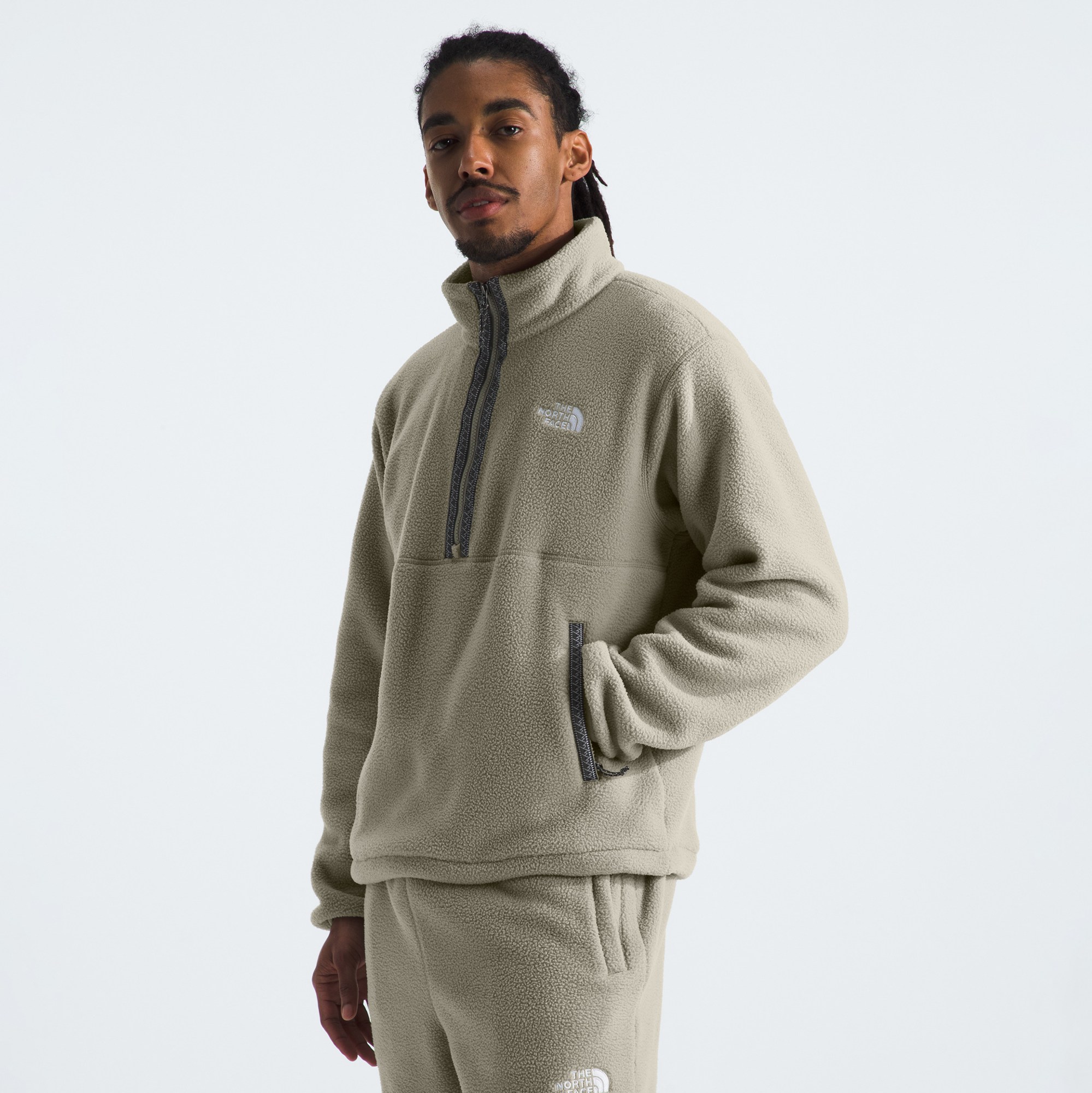 ☆THE NORTH FACE☆ Kinetic Fleece Sweatshirt MELANGE GREY B62598s.jpg