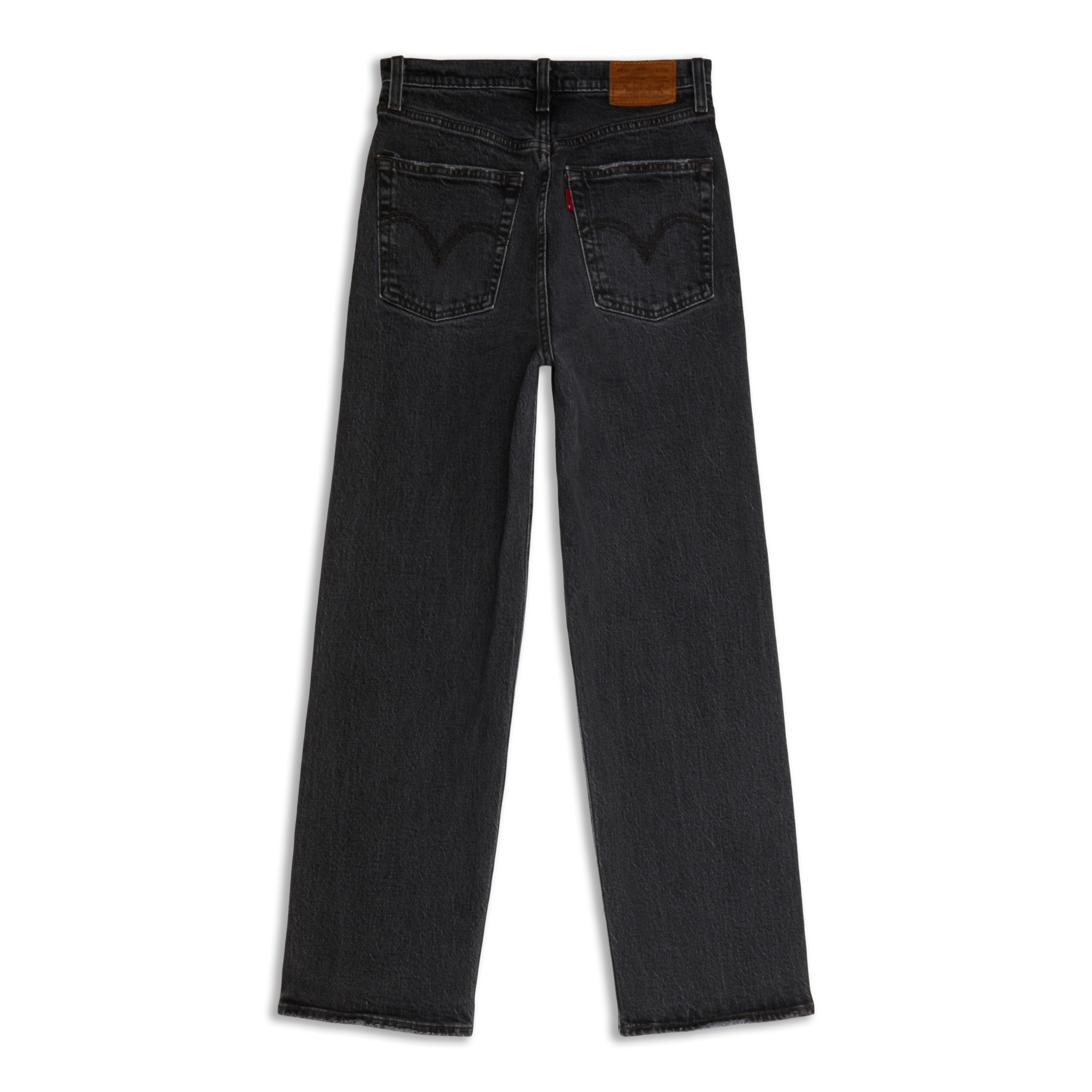 Levis Ribcage Straight Ankle Women's Jeans Black