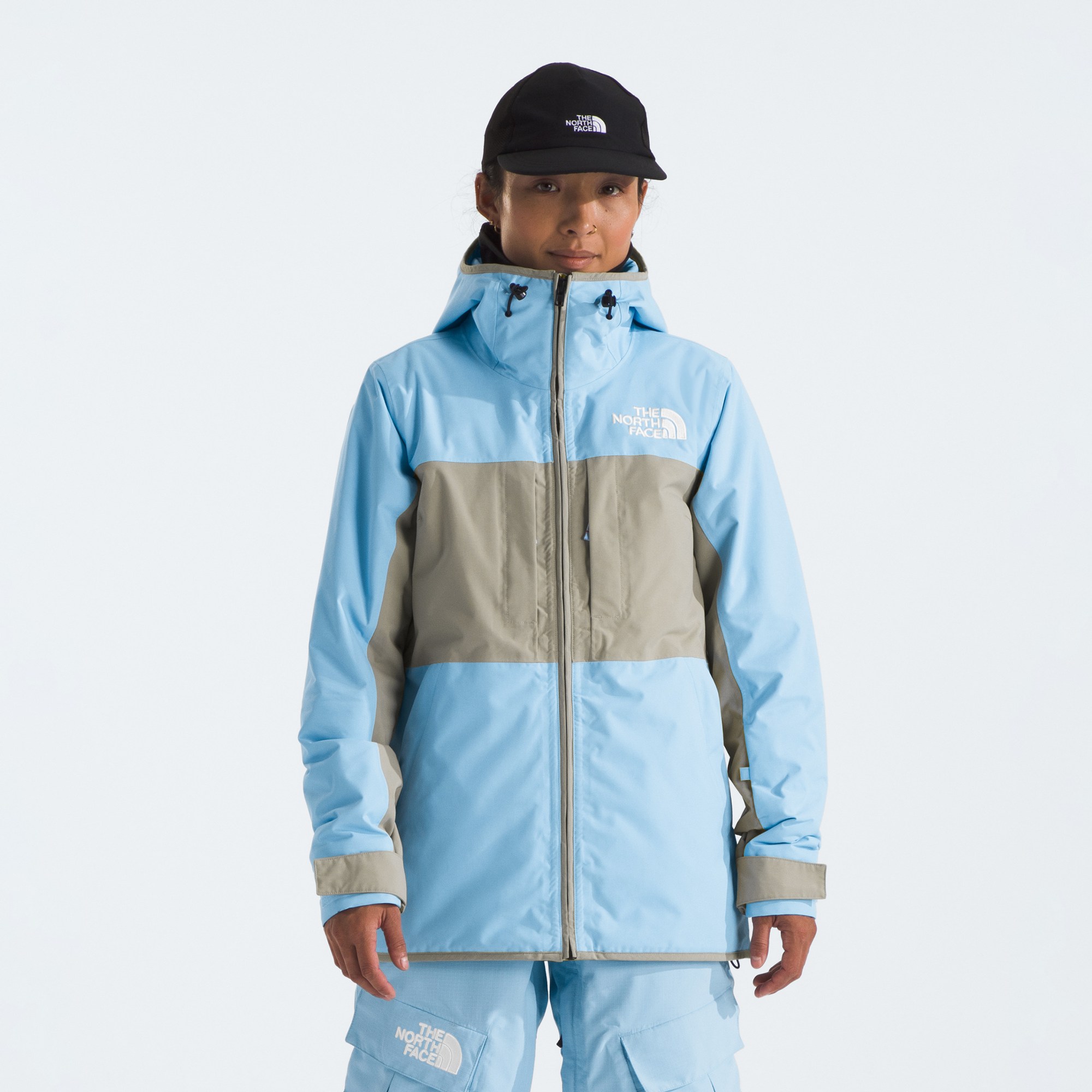 【THE NOTRH FACE】 W'S CAMPER LT COAT The North Face Hyvent 2.5L XS Women White Windbreaker Rain
