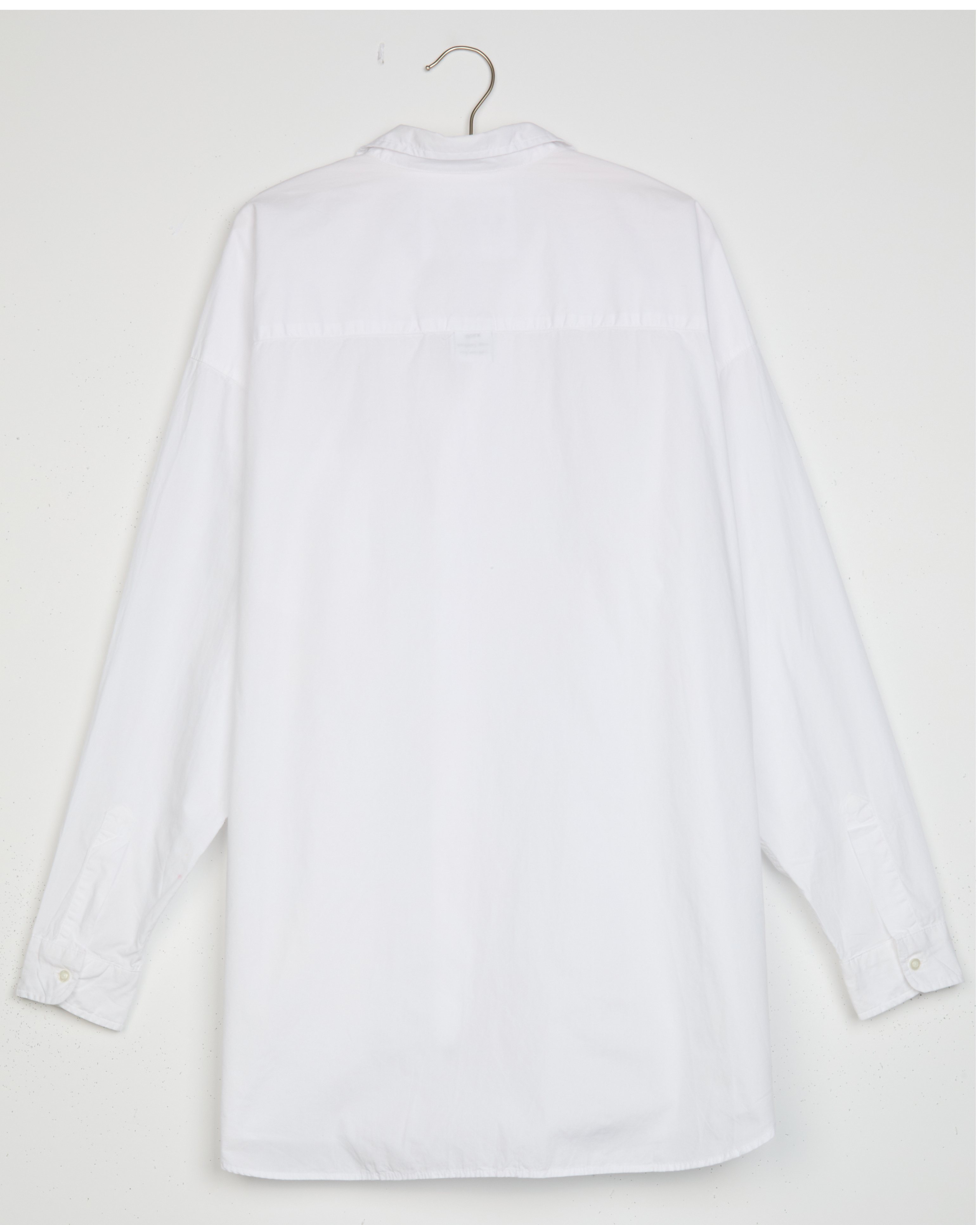 Shirley, Oversized Button-Up Shirt, White – ReLoved by Frank