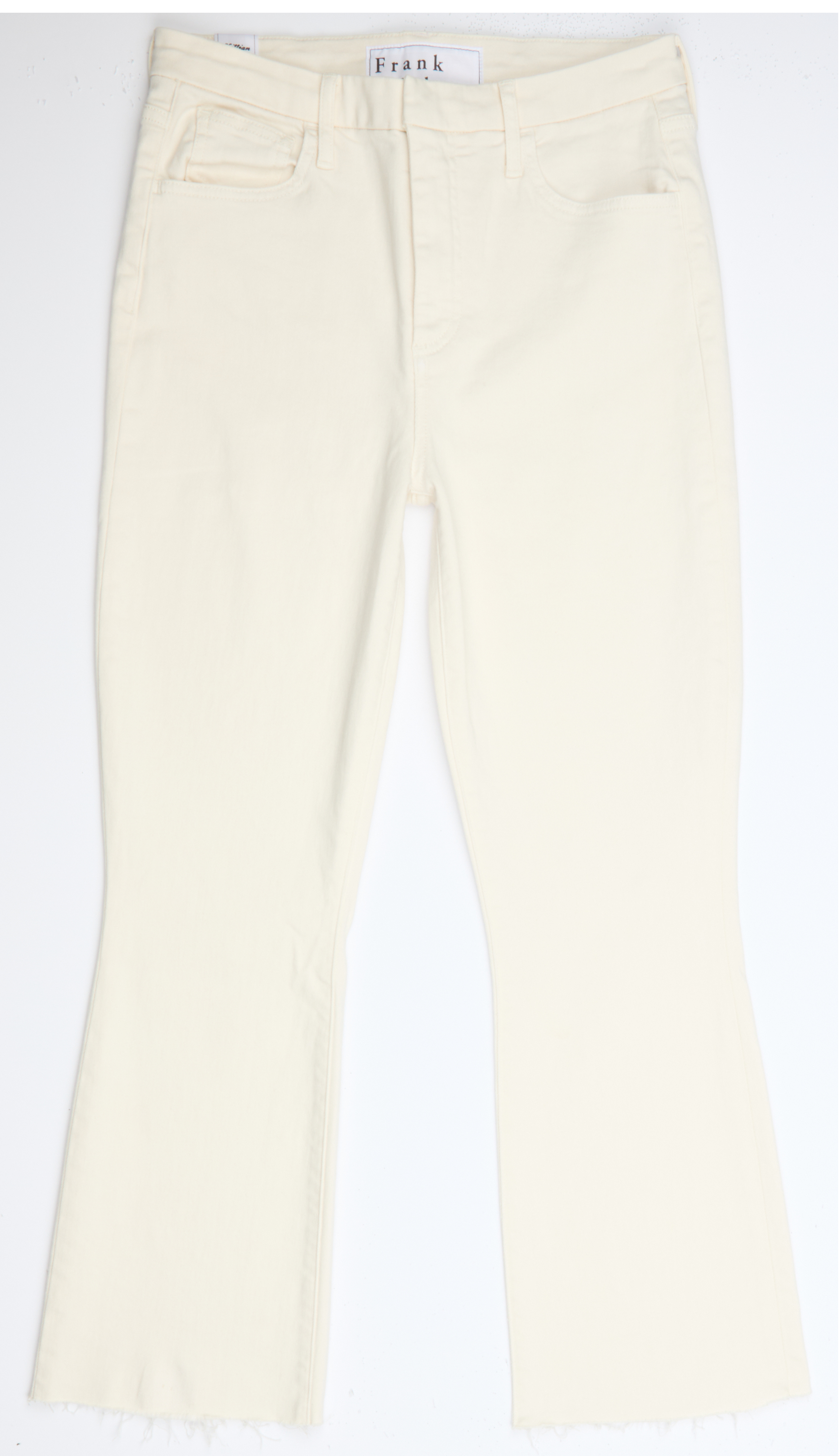 Killian, Crop Flare Jean, Beige – ReLoved by Frank & Eileen