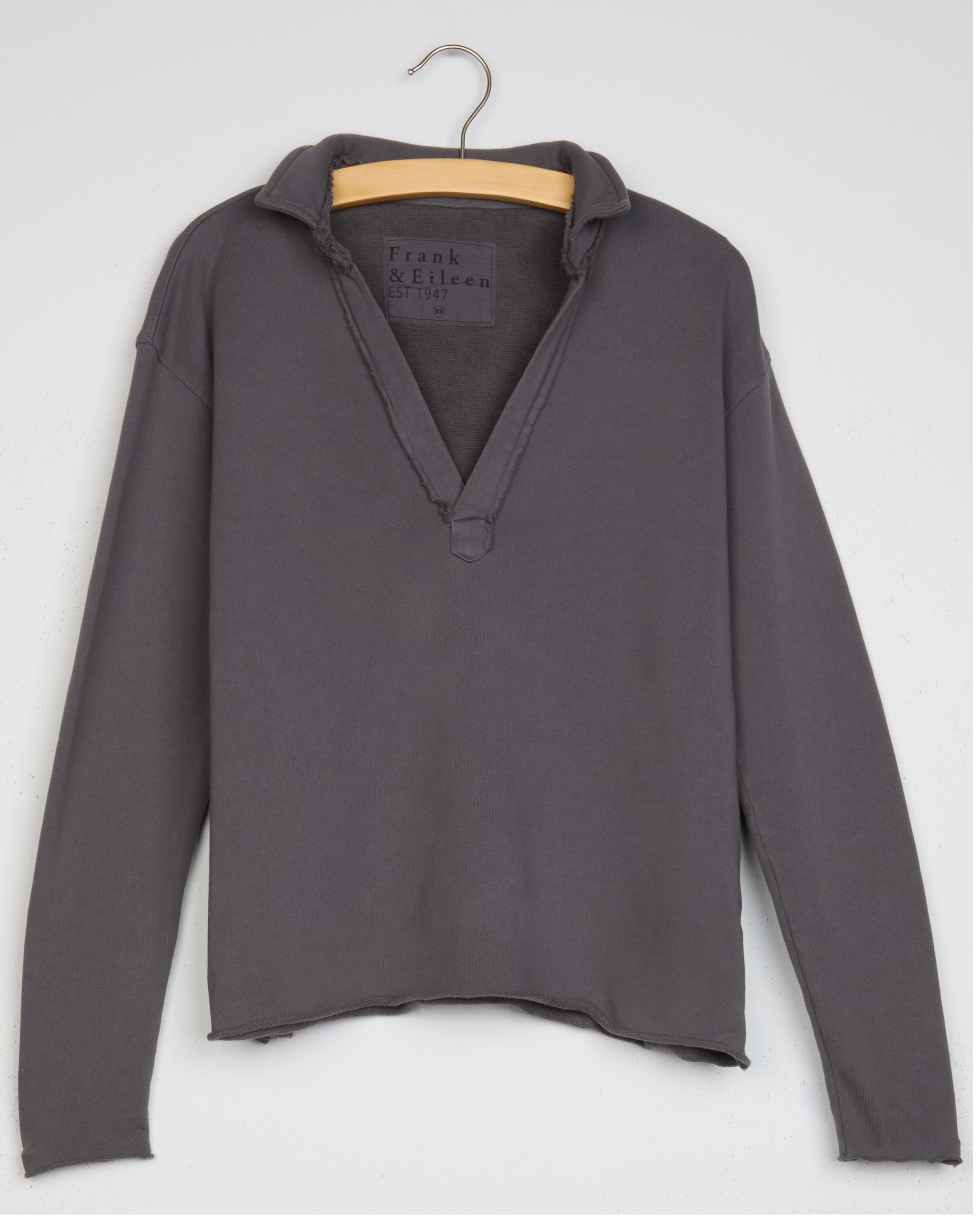 新品★Frank & Eileen★PATRICK ヘンリーネックスウェット Frank & Eileen Women's Patrick Popover Henley, Evergreen