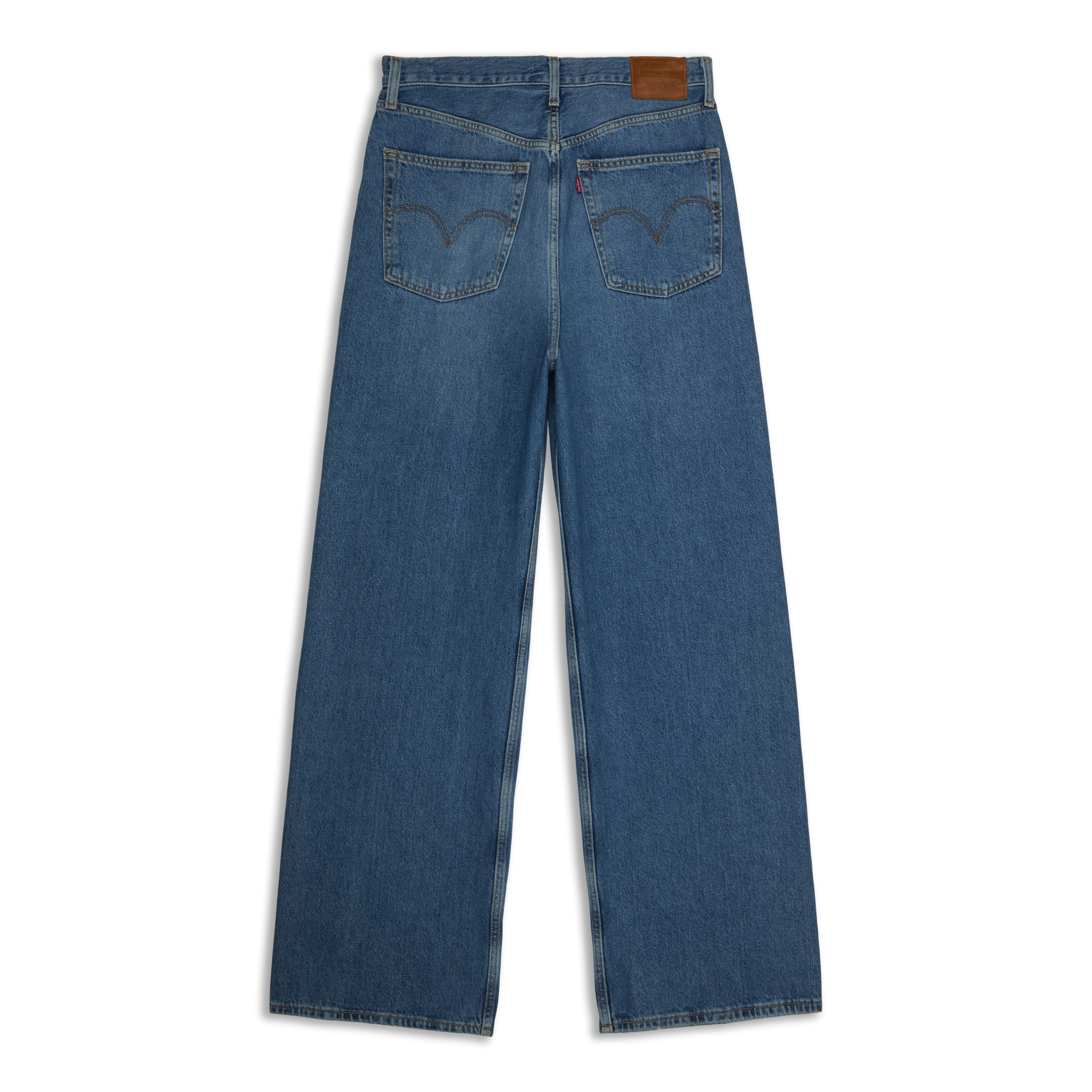 na.e ナエWide Loose Jeans Deep Blue M_long Wide Loose Jeans _Deep Blue | Na.e