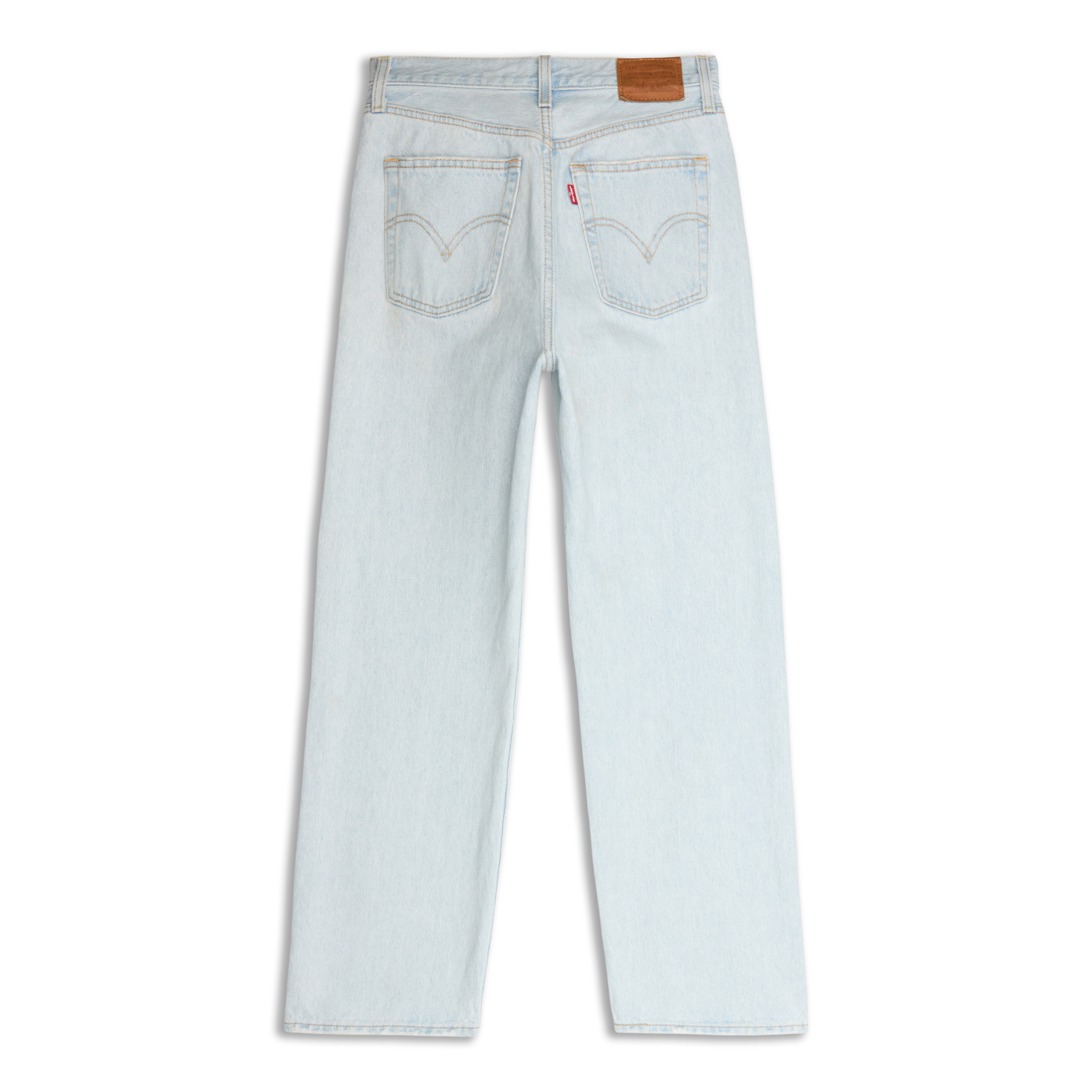 Levis Ribcage Straight Ankle Women's Jeans Blue