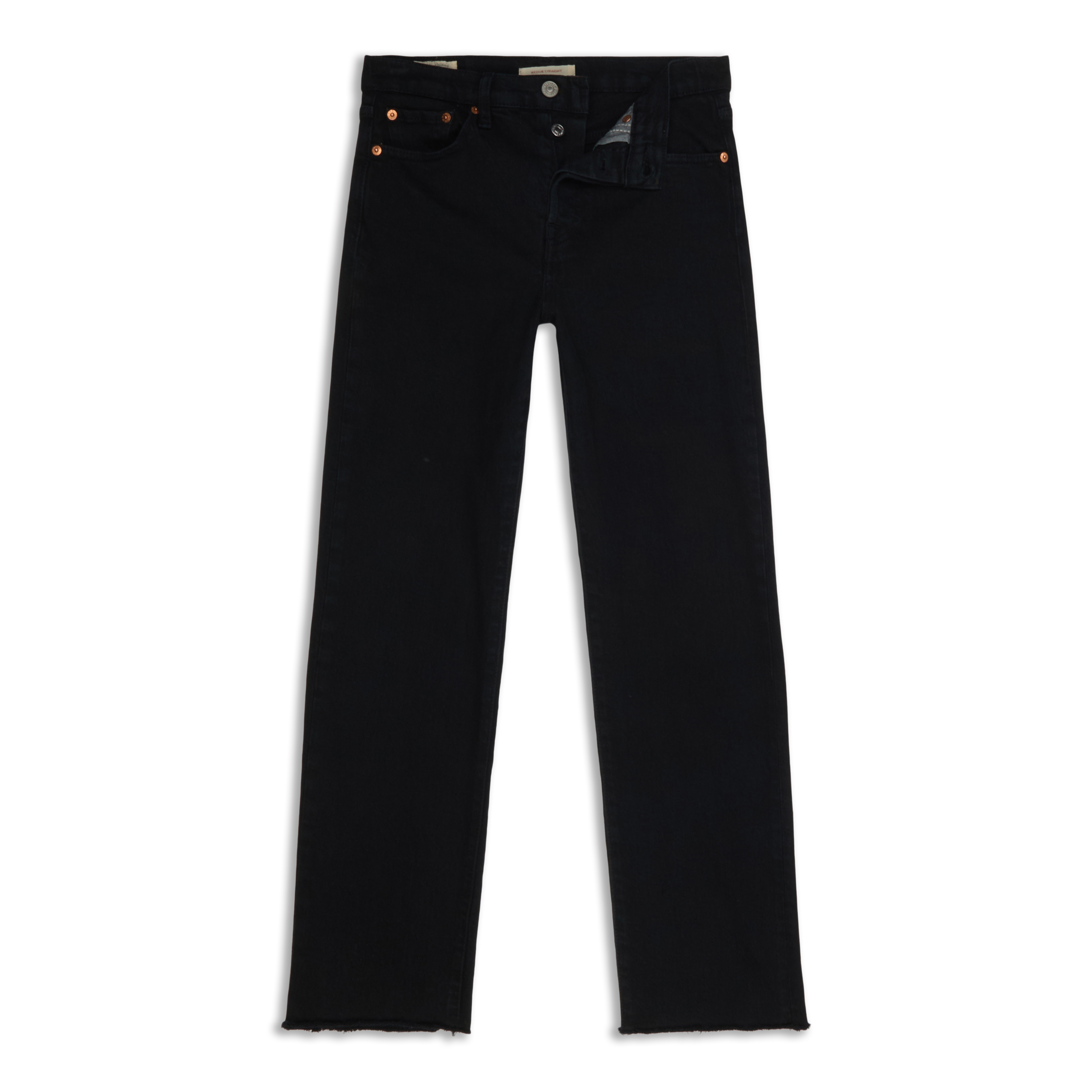 【jimwag】　Heart pocket denim pants BLACK TRIPP NYC - BOOSTER STRAP PANT BLACK DENIM
