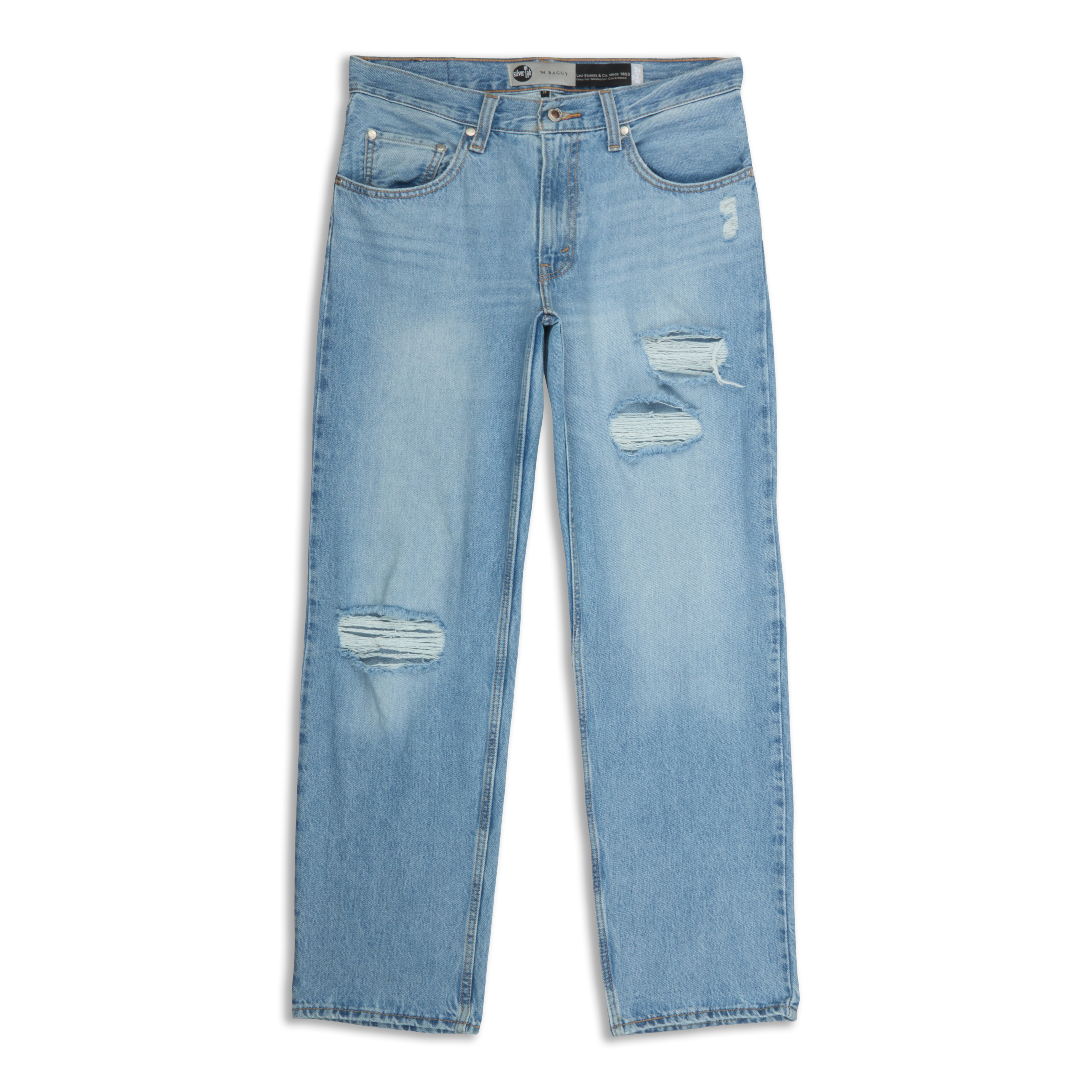 Levi's Silver Tab straight＋loose \" W42 \" Levi's® Silvertab™ Loose Jeans - Grey | Levi's® MC