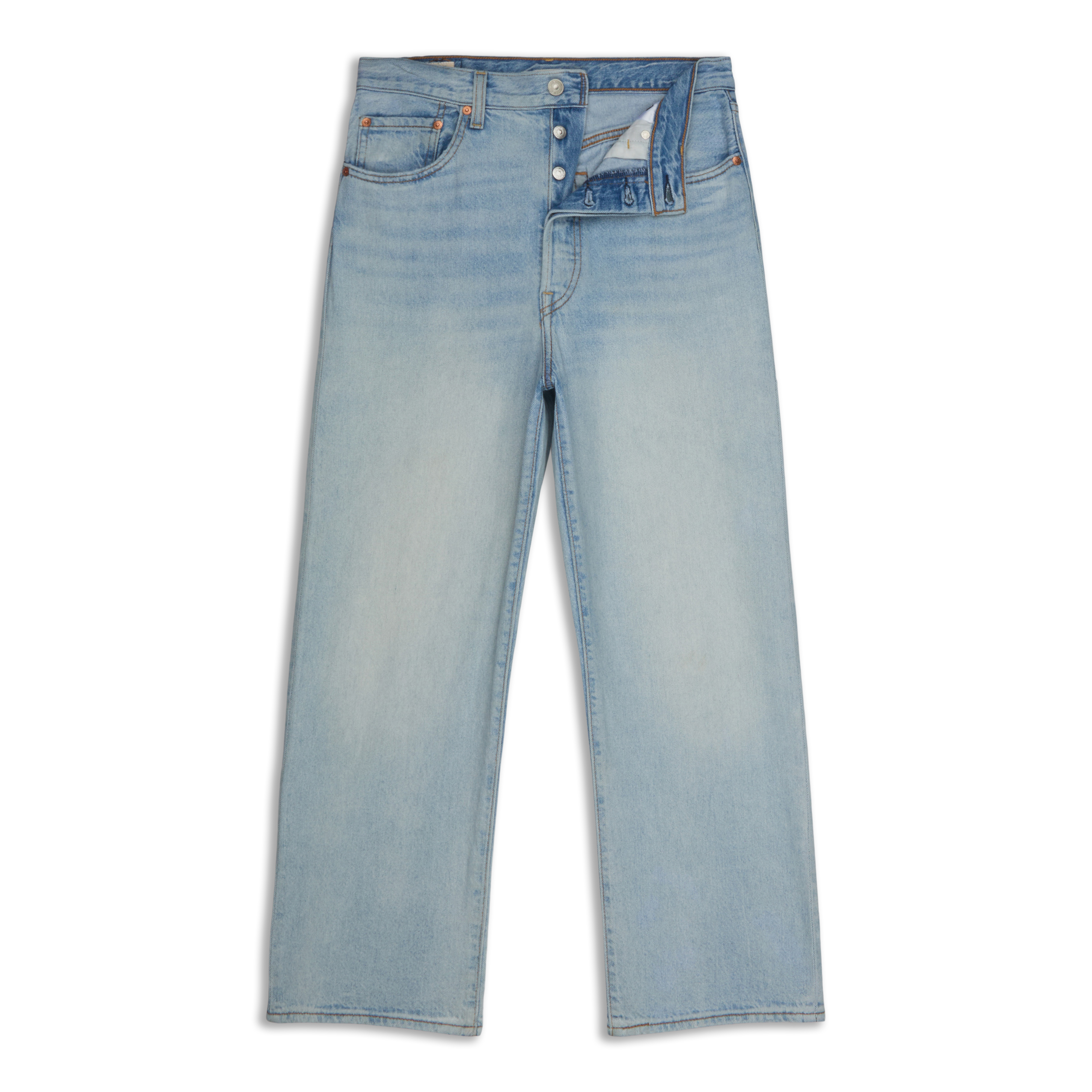 デニム・ジーパン LEVI'S Ribcage straight ankle stretch denim jeans Ribcage Straight Ankle Women's Jeans - Medium Wash | Levi's® US
