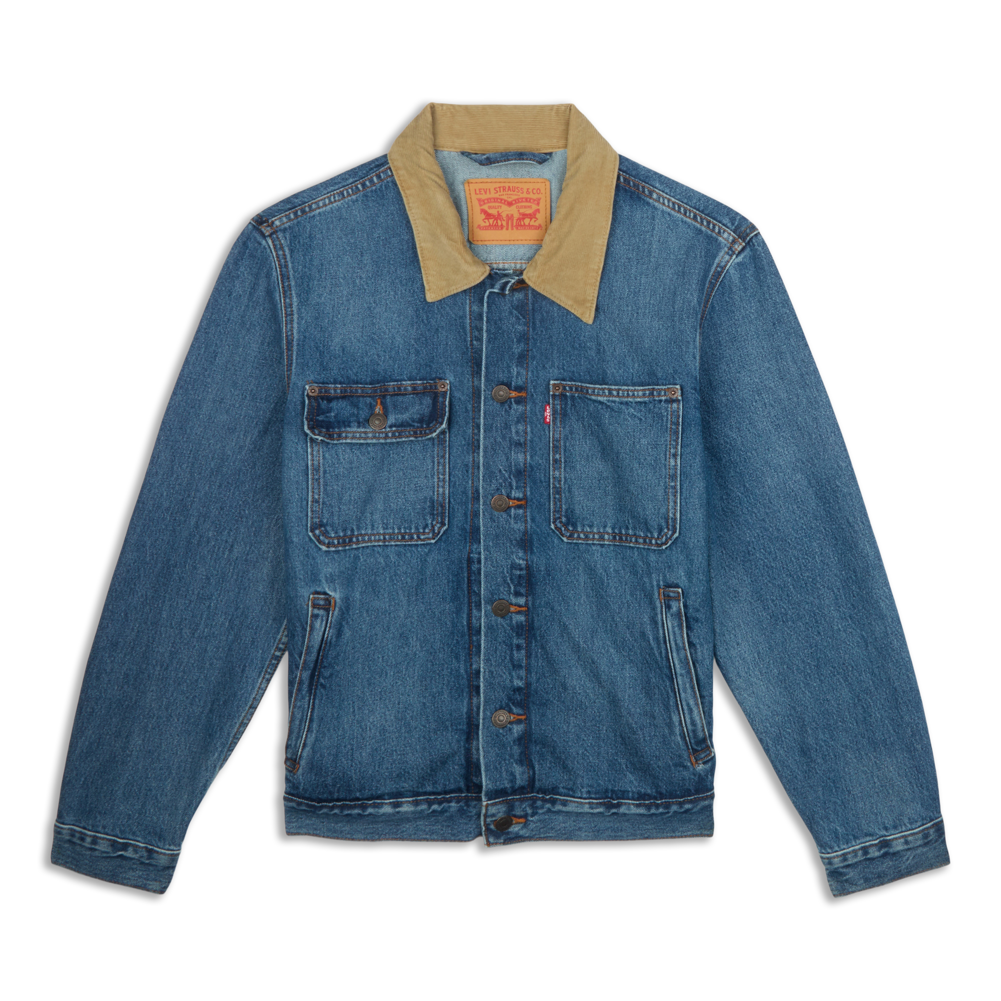 アローズ Linen 100% 2nd Type Trucker Jacket