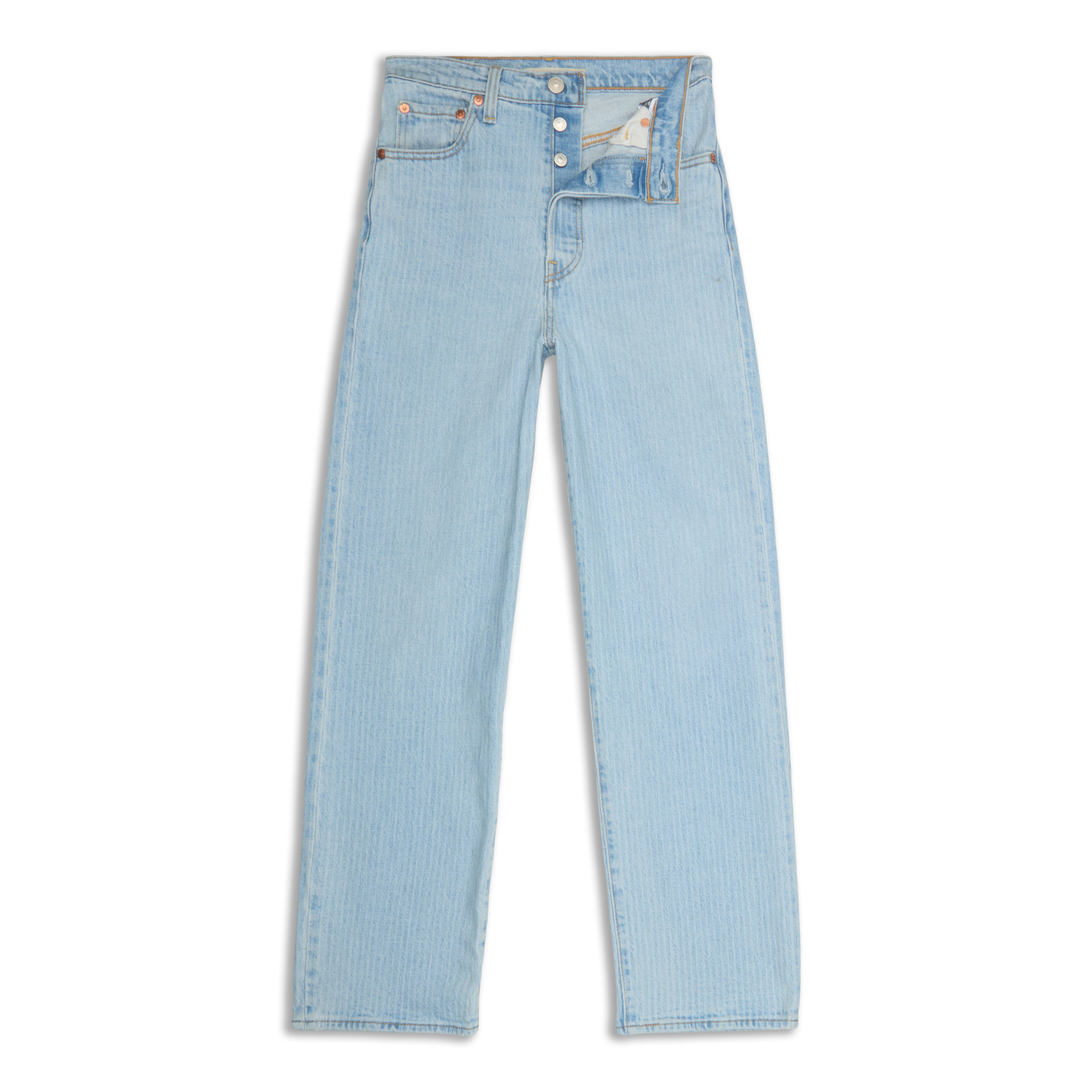 デニム・ジーパン Levi's FW25 RIBCAGE STRAIGHT ANKLE (72693 0230) Ribcage Straight Ankle Women's Jeans - Light Wash | Levi's® US