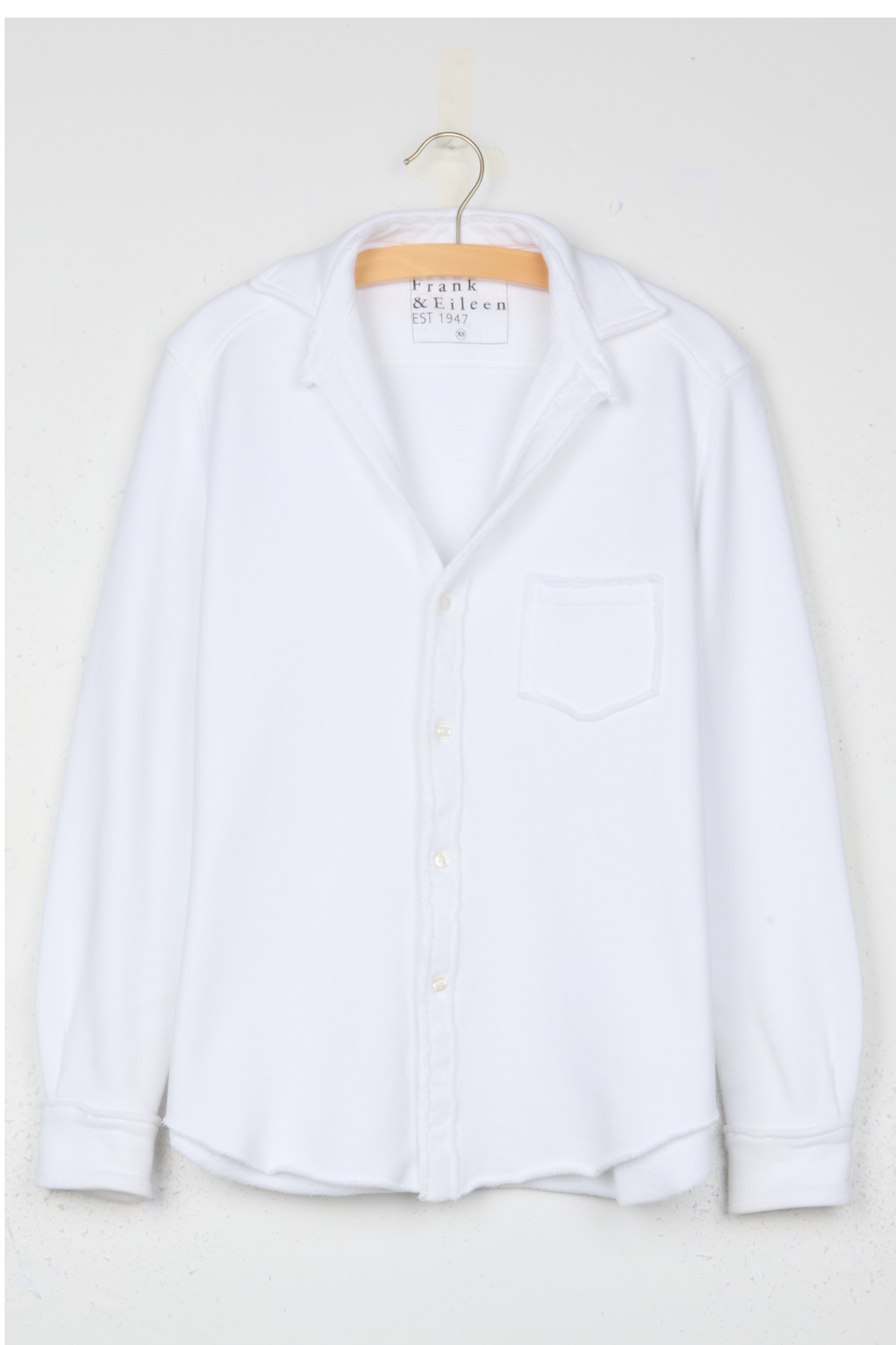 Eileen, Relaxed Button Up Shirt, White – ReLoved by Frank
