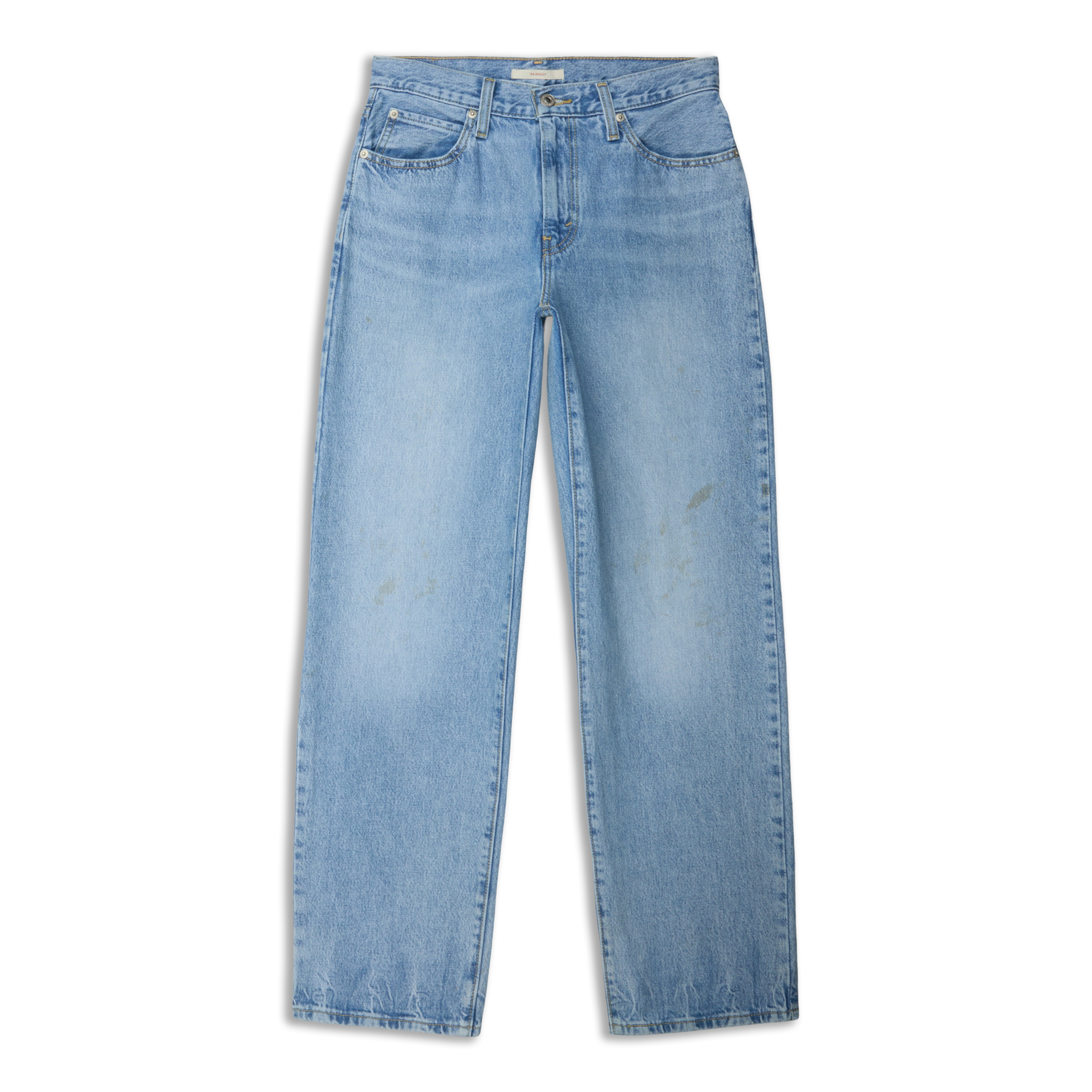 パンツ Used Blue Baggy Curve Denim archive White Washed Baggy Denim – uplandstreetwear