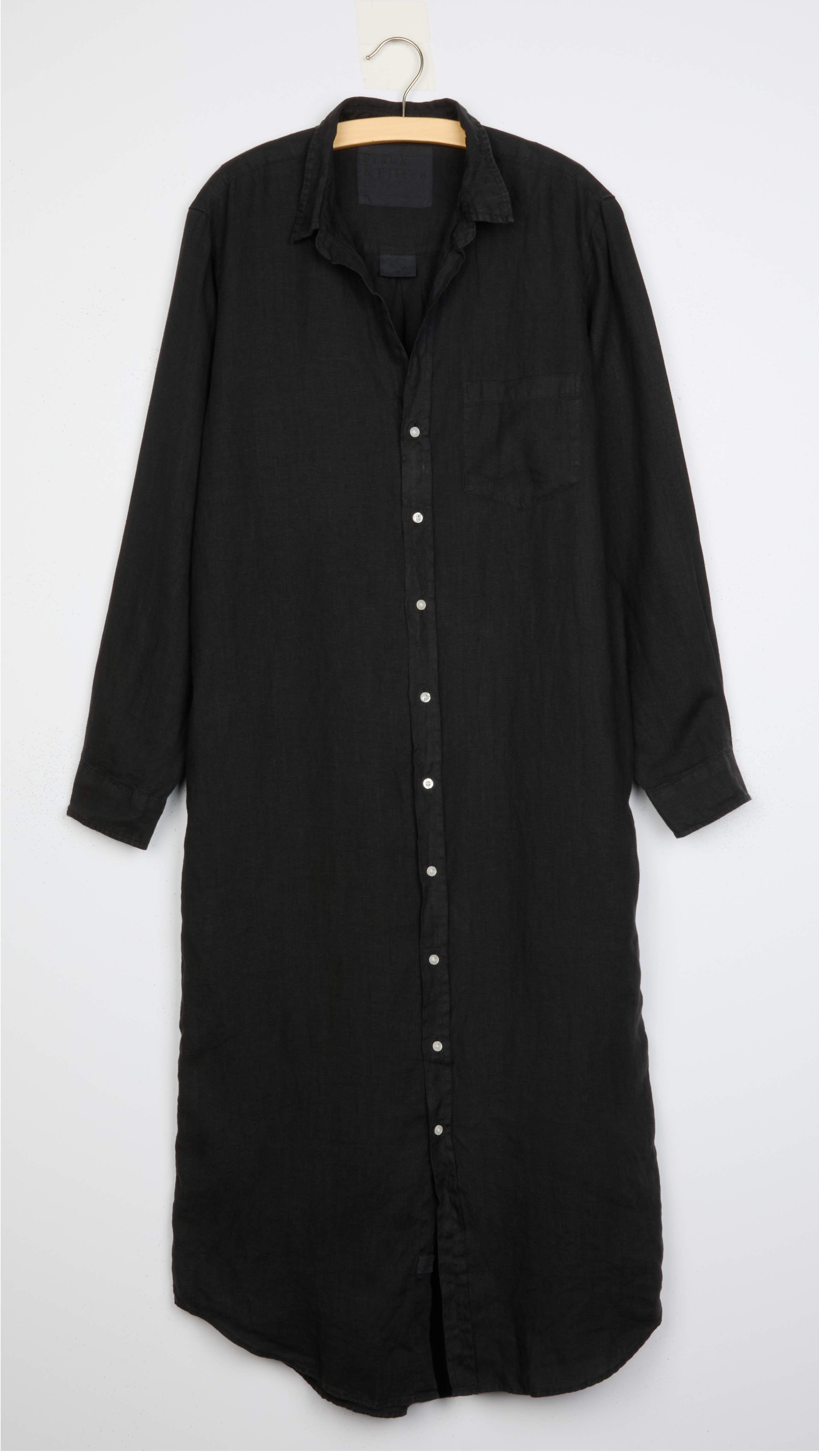 Rory, Maxi Shirtdress, Black – ReLoved by Frank & Eileen
