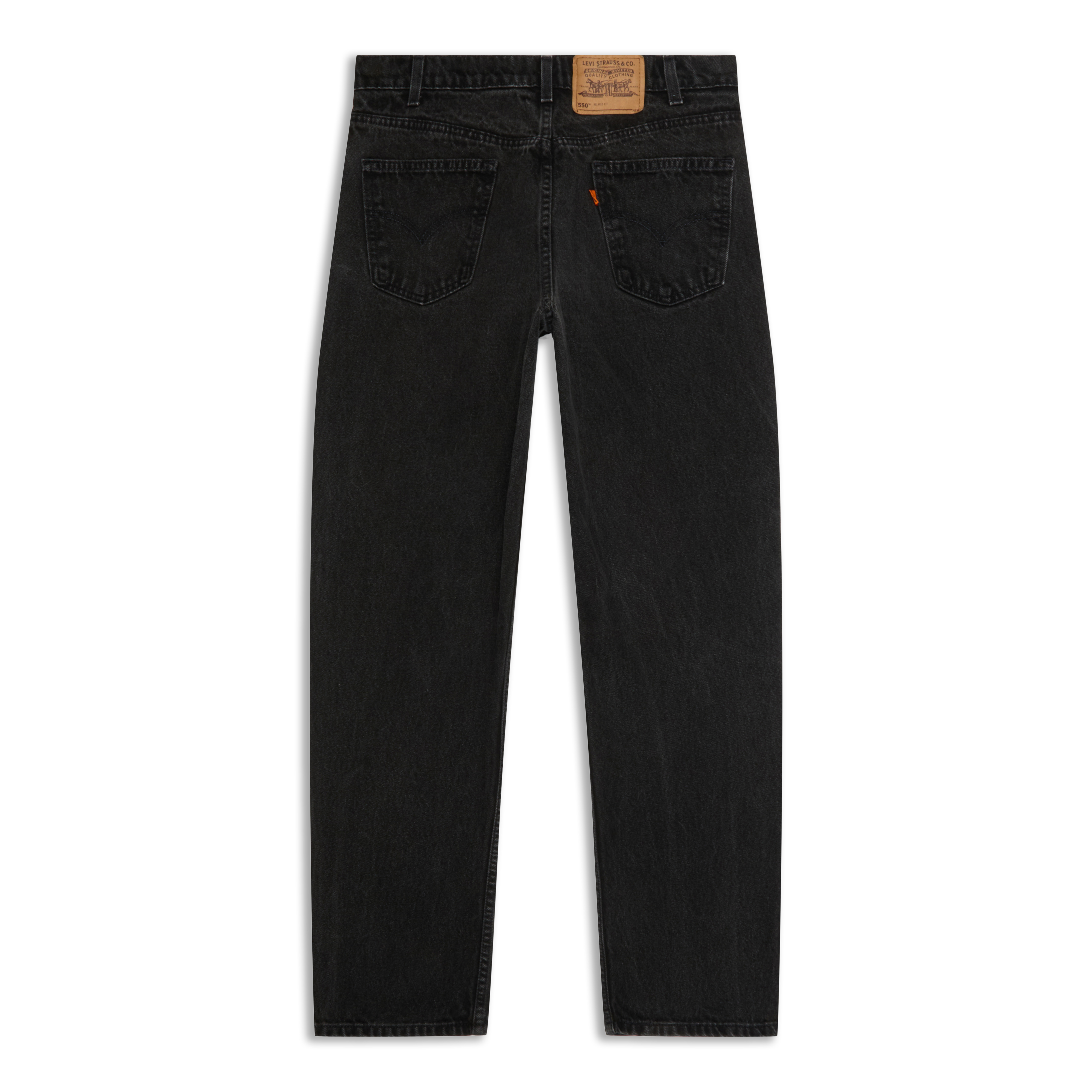 Levi's 550 BLACK　 W36 L32 Levi's Men's 550 Relaxed Fit Jeans, Non-Stretch Denim
