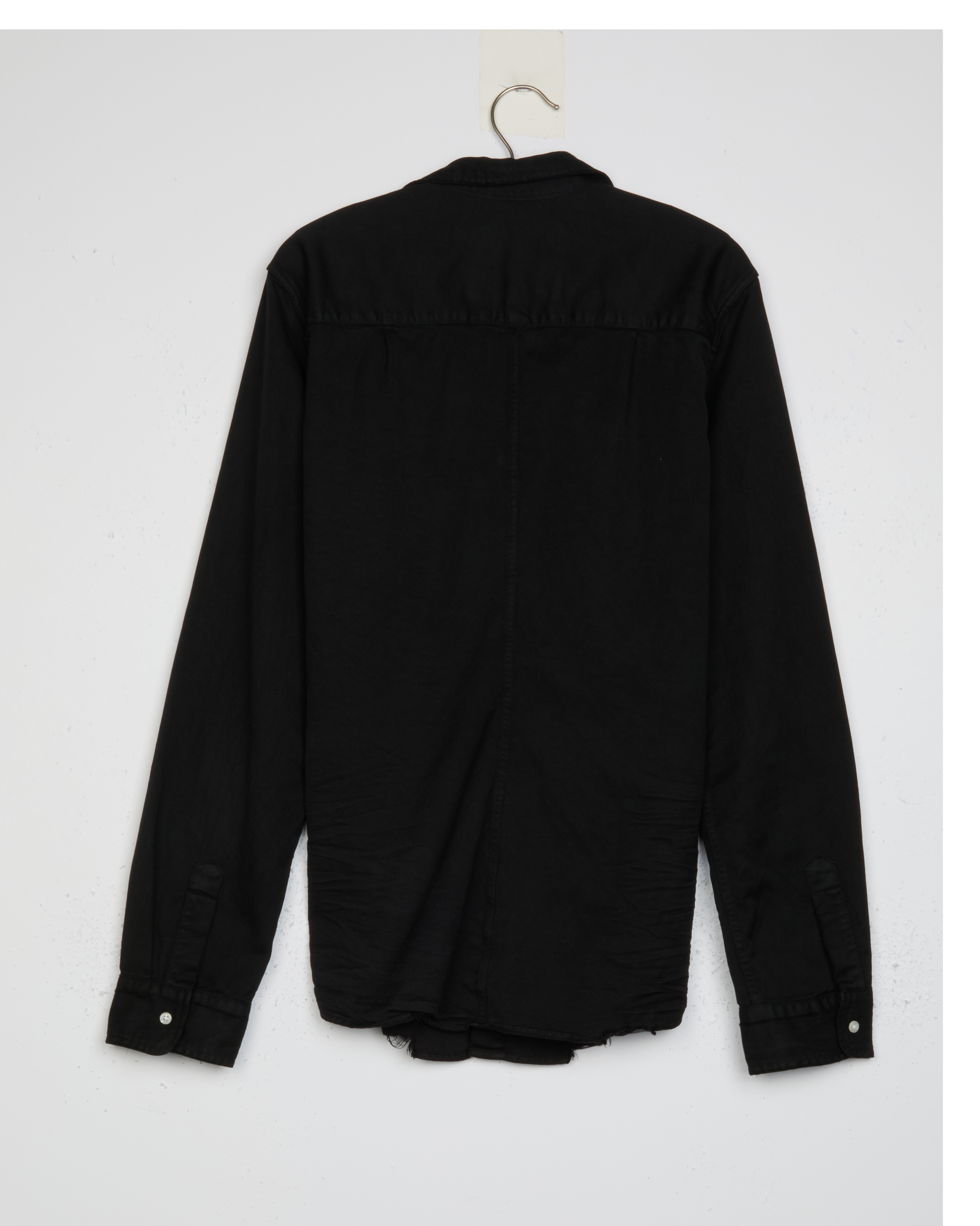 Barry, Tailored Button-Up Shirt, Black – ReLoved by Frank & Eileen