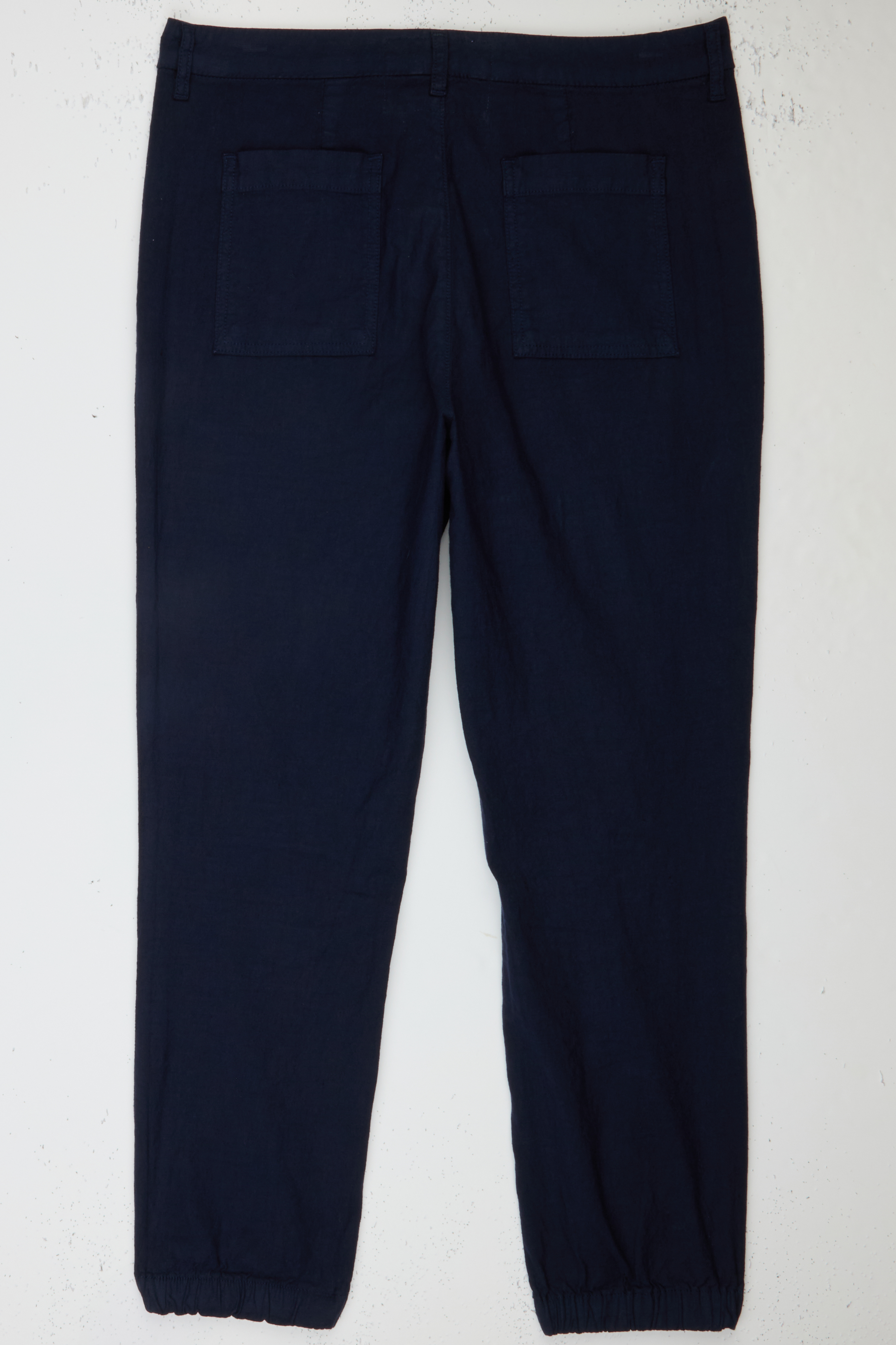 Pantalon De Dress Jogger Luciano Barbera Taille 50 (34 US) - 100% Laine Bleu - Neuf Avec étiquettes